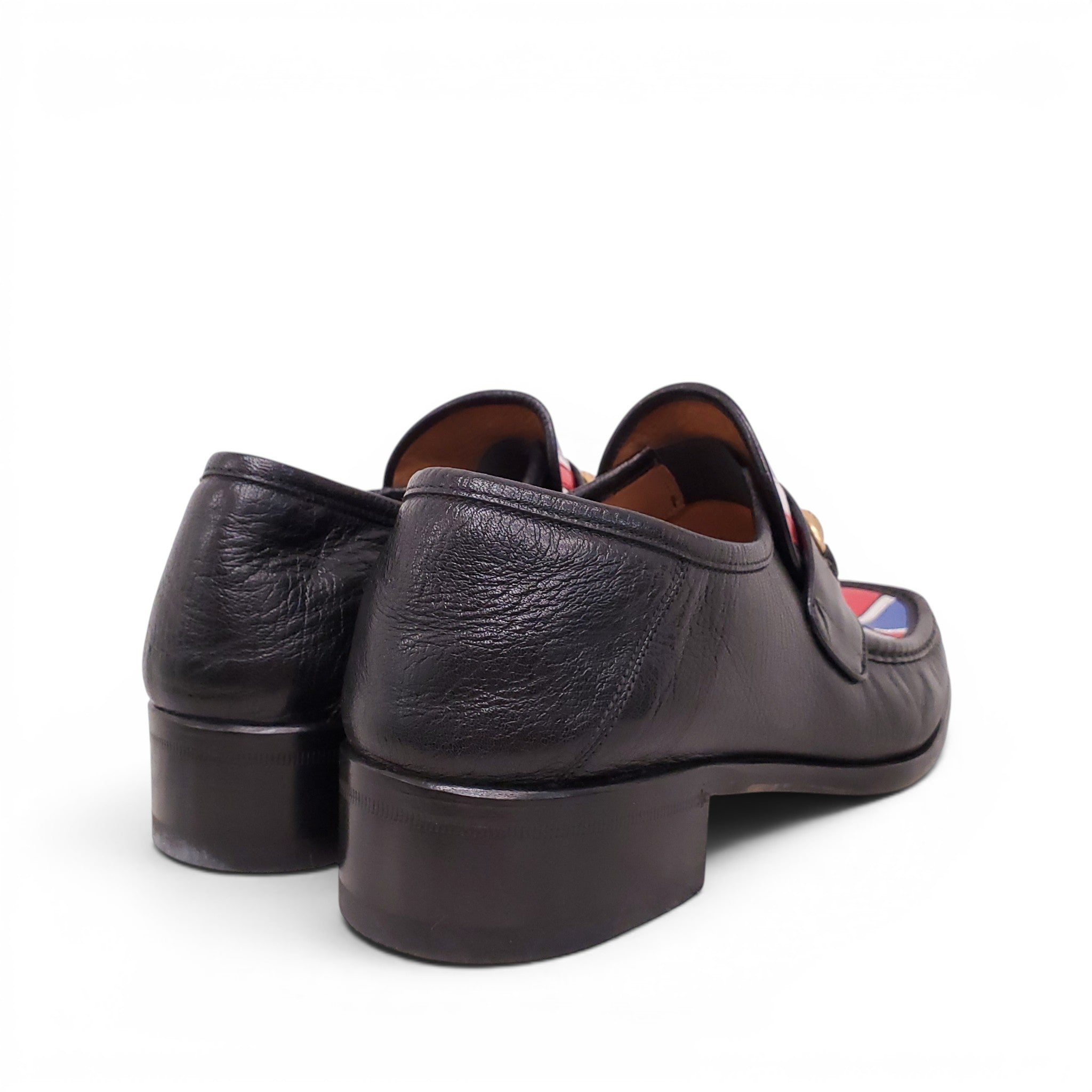 GUCCI UNION JACK HORSEBIT LOAFERS - MEN'S SIZE US 9