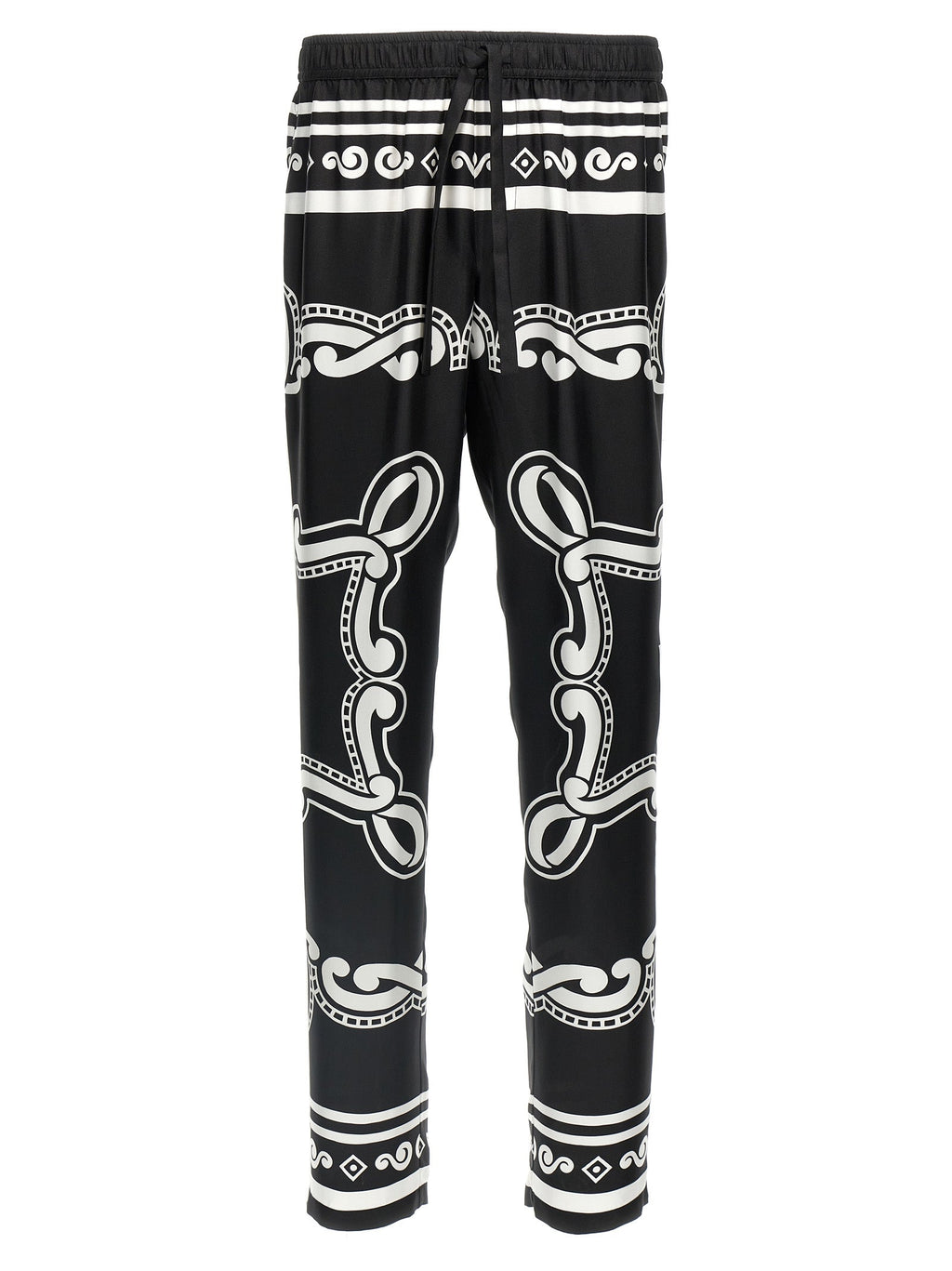 Dolce & Gabbana Men Silk Pants