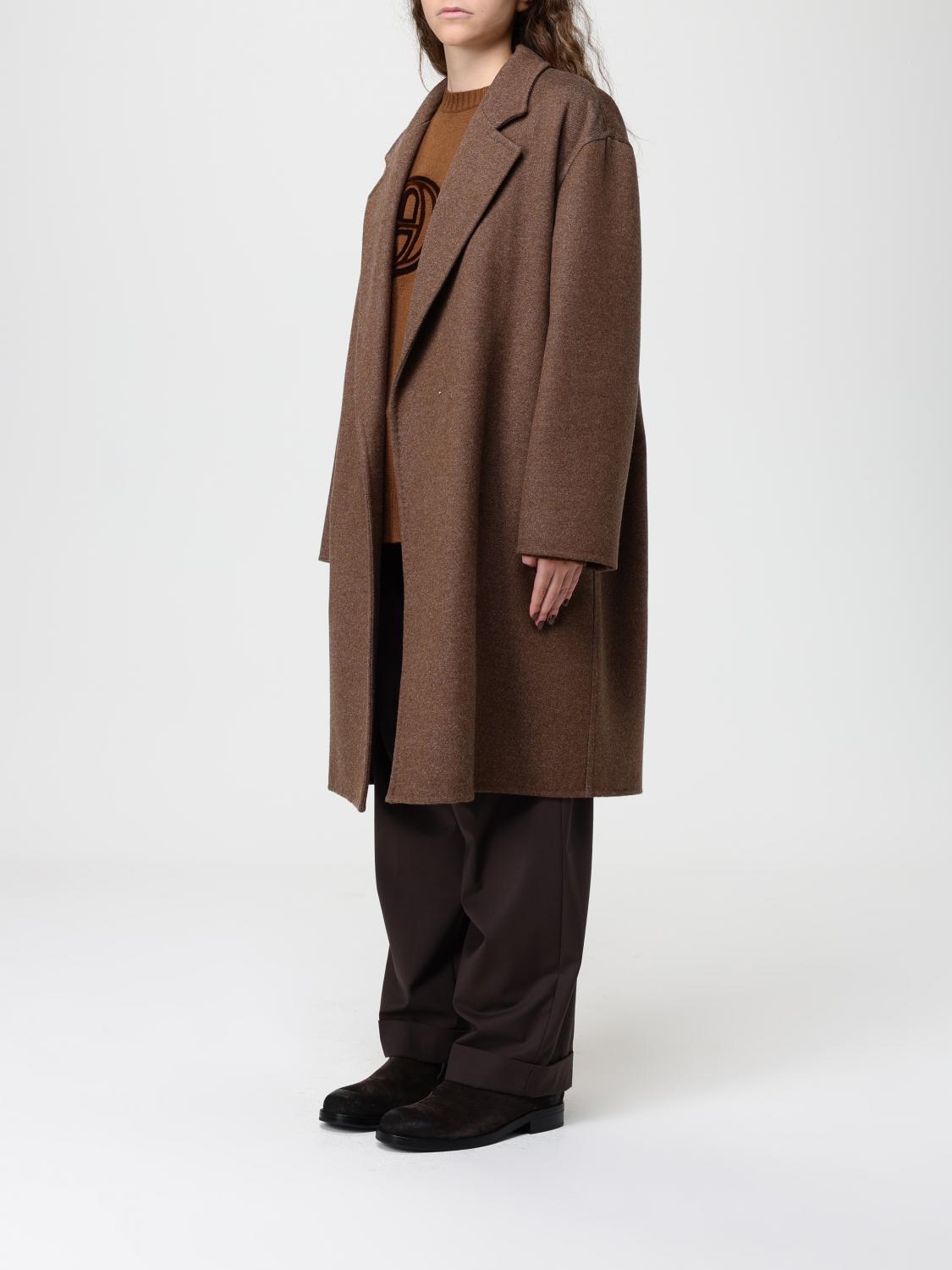 Max Mara Coat Woman Tobacco