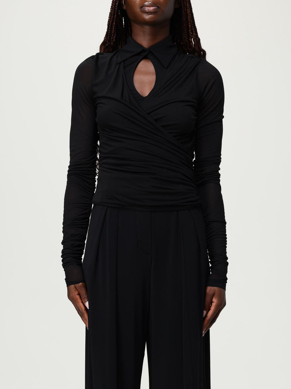Max Mara Top Woman Black