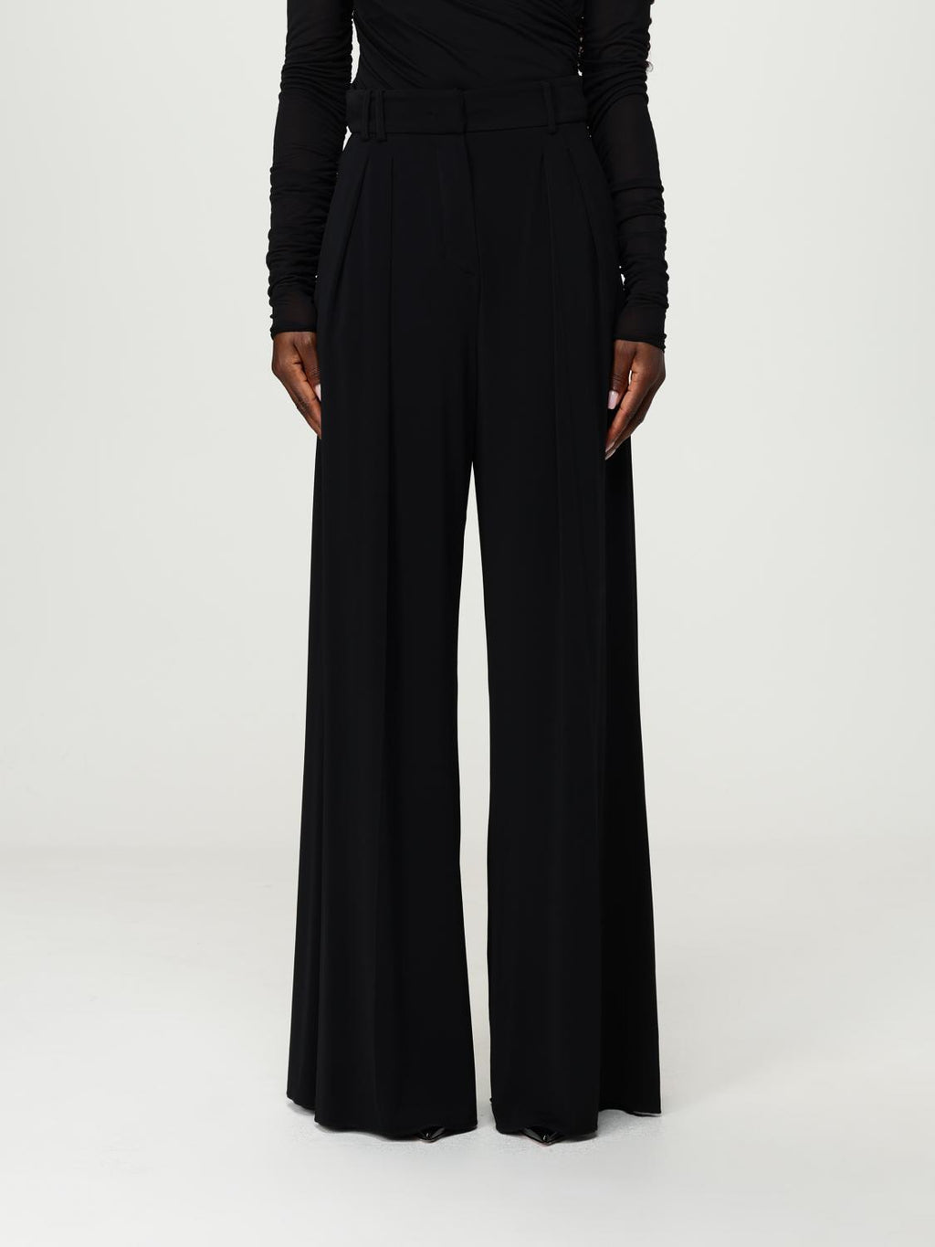Max Mara Pants Woman Black