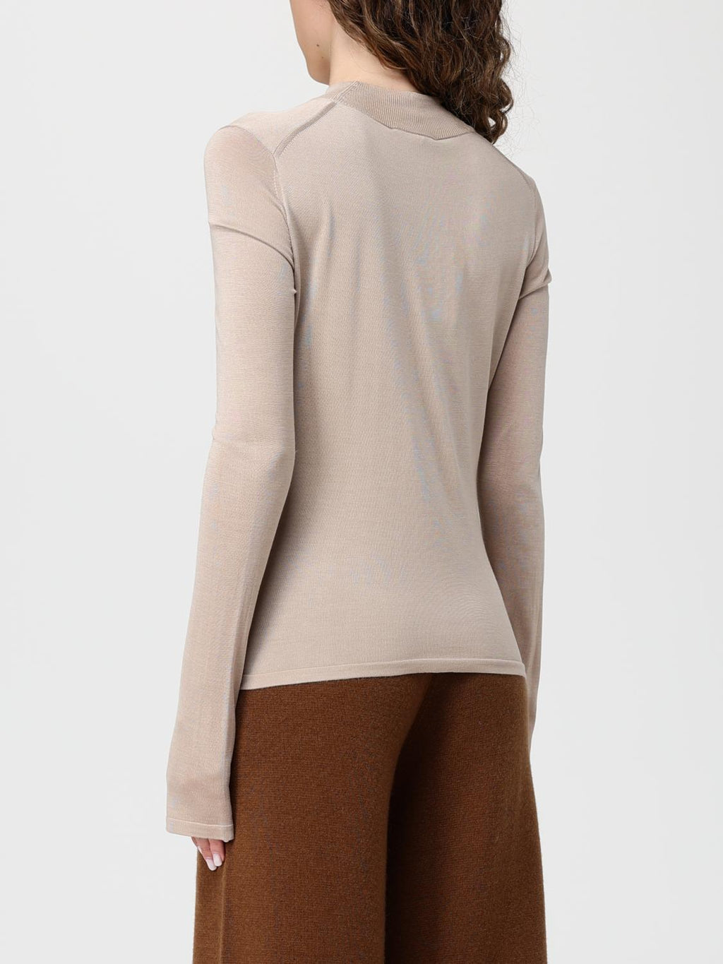 Max Mara Sweater Woman Beige