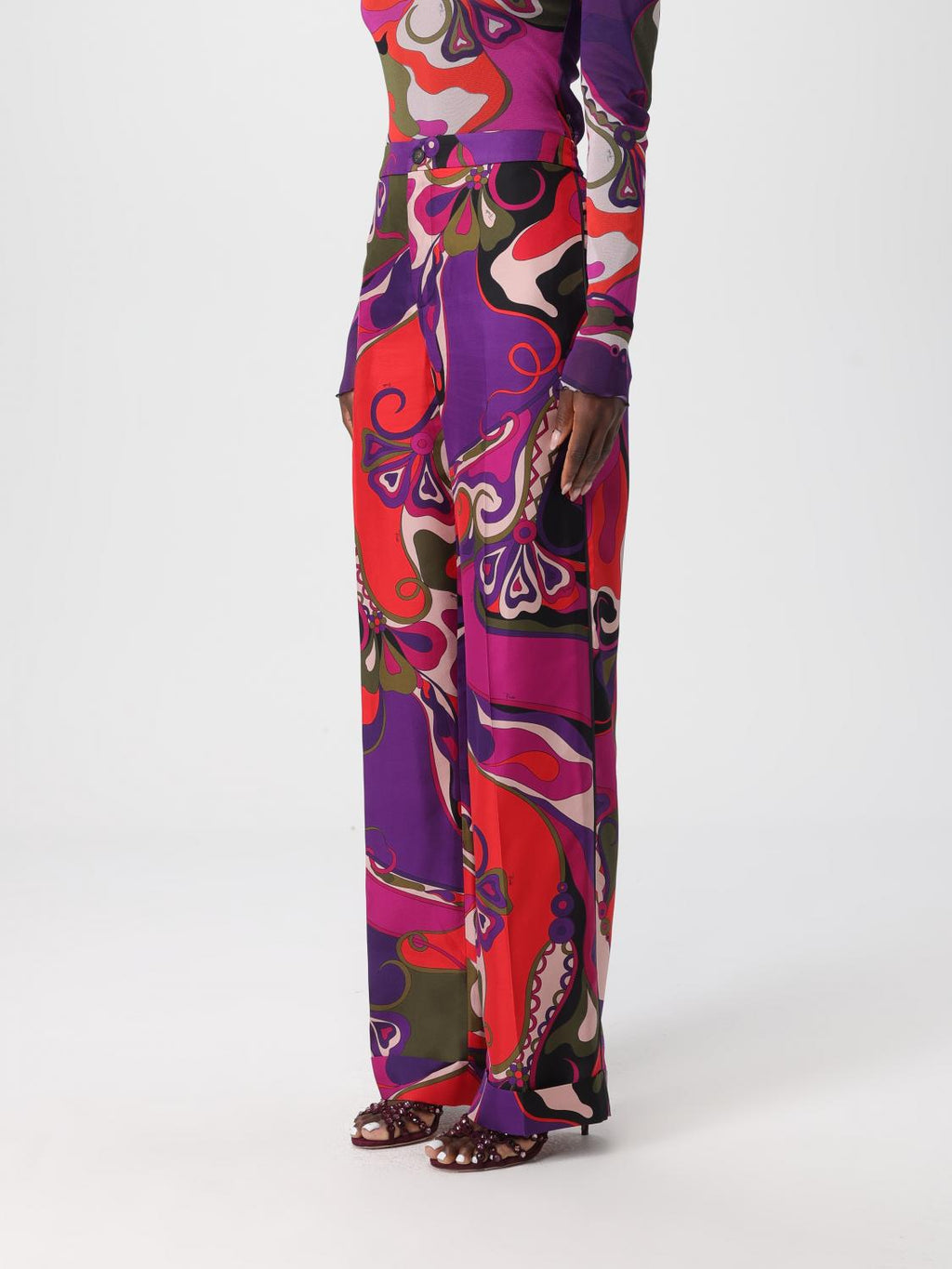 Pucci Pants Woman Multicolor