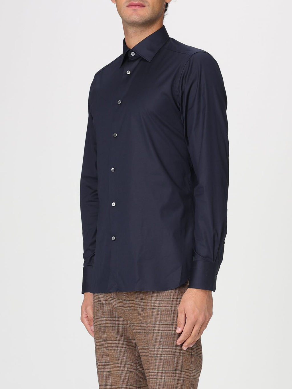 Zegna Shirt Men Blue