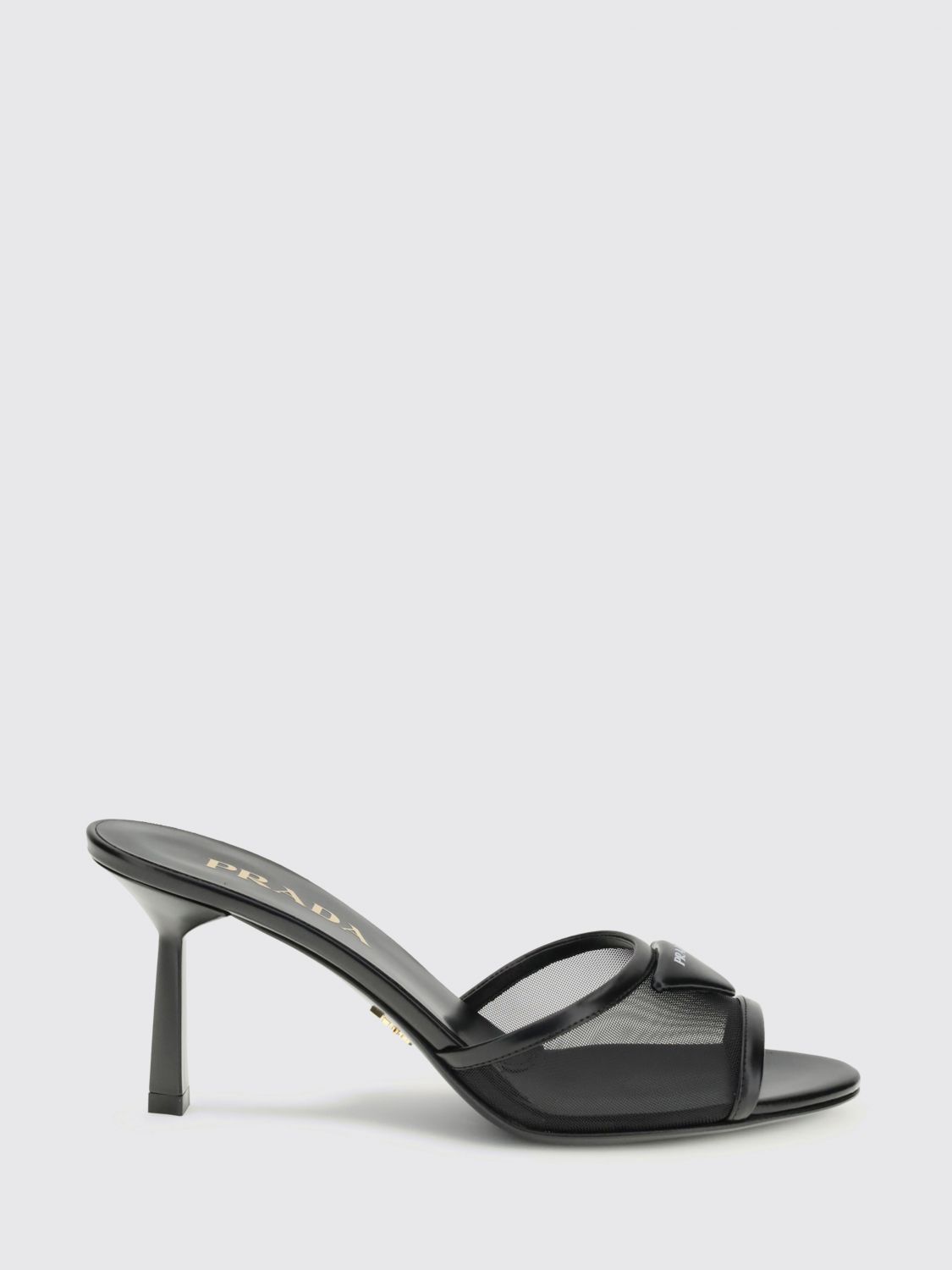 Prada Heeled Sandal Woman Black