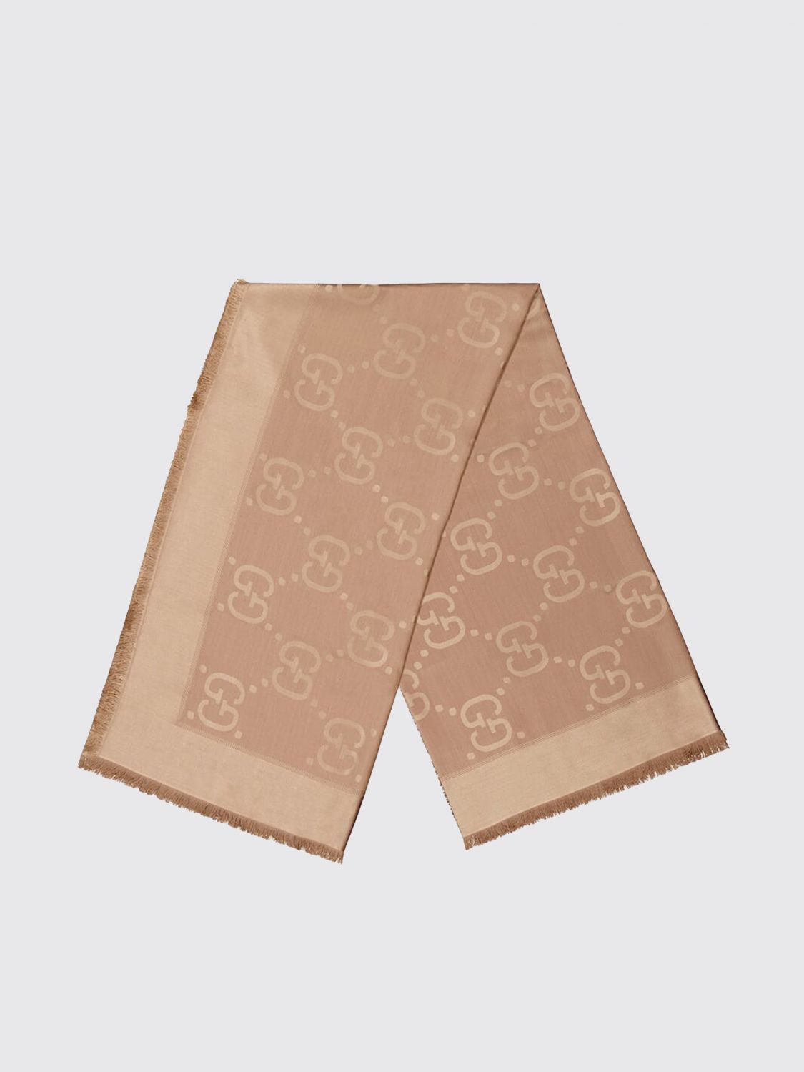 Gucci Scarf Woman Camel