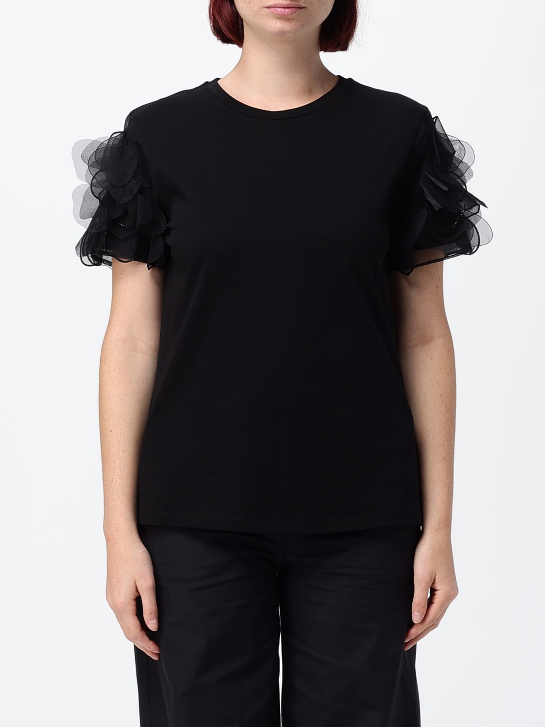 Max Mara Studio T-Shirt Woman Black