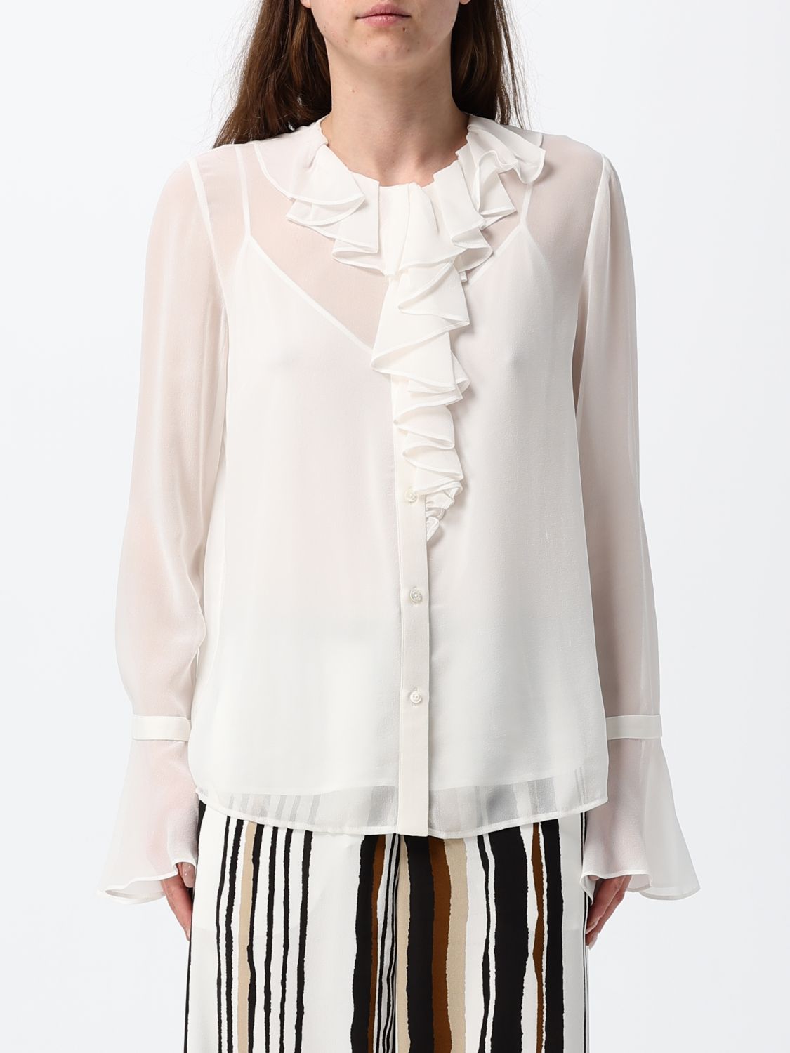 Max Mara Studio Shirt Woman White