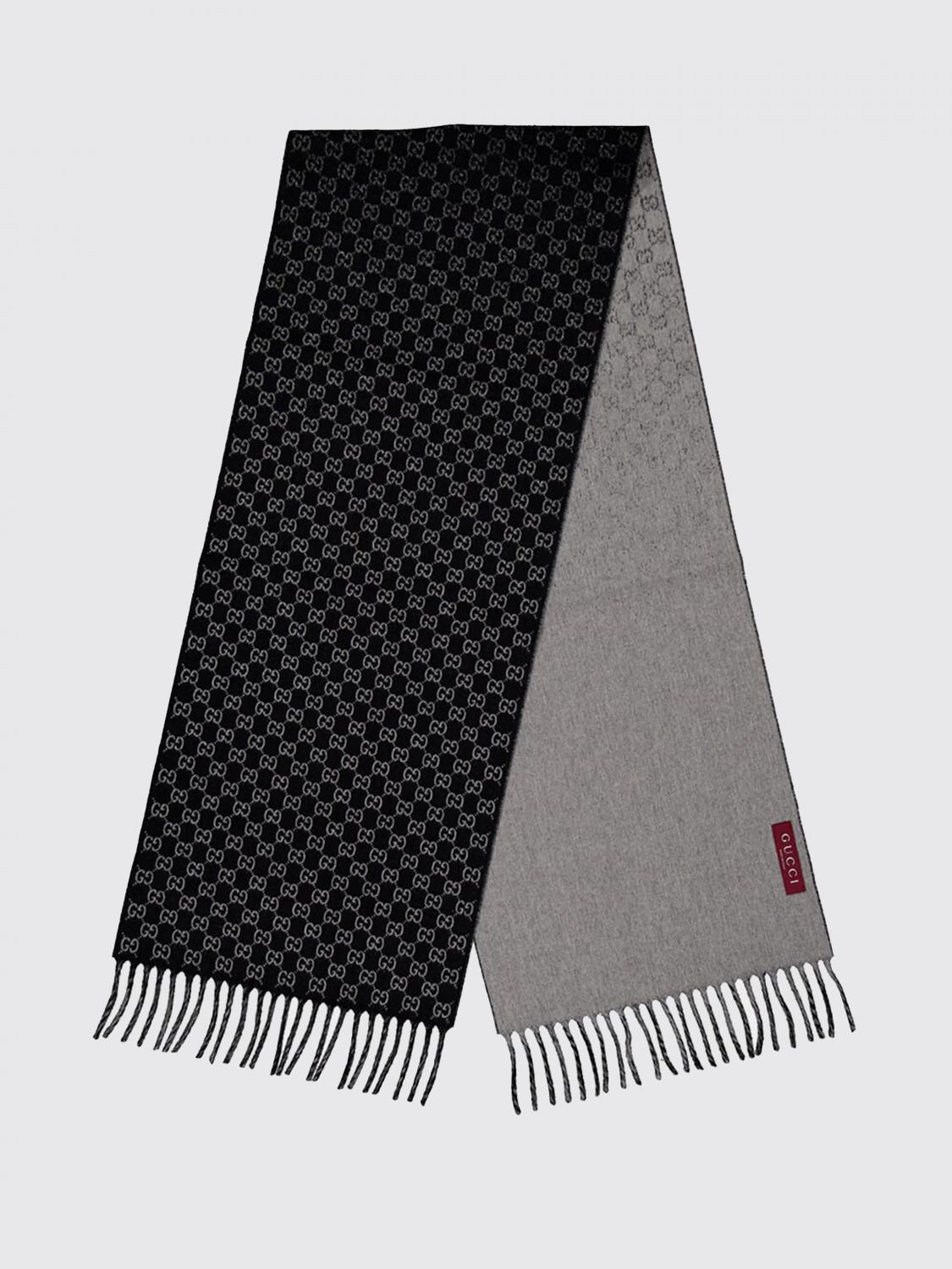 Gucci Scarf Men Black