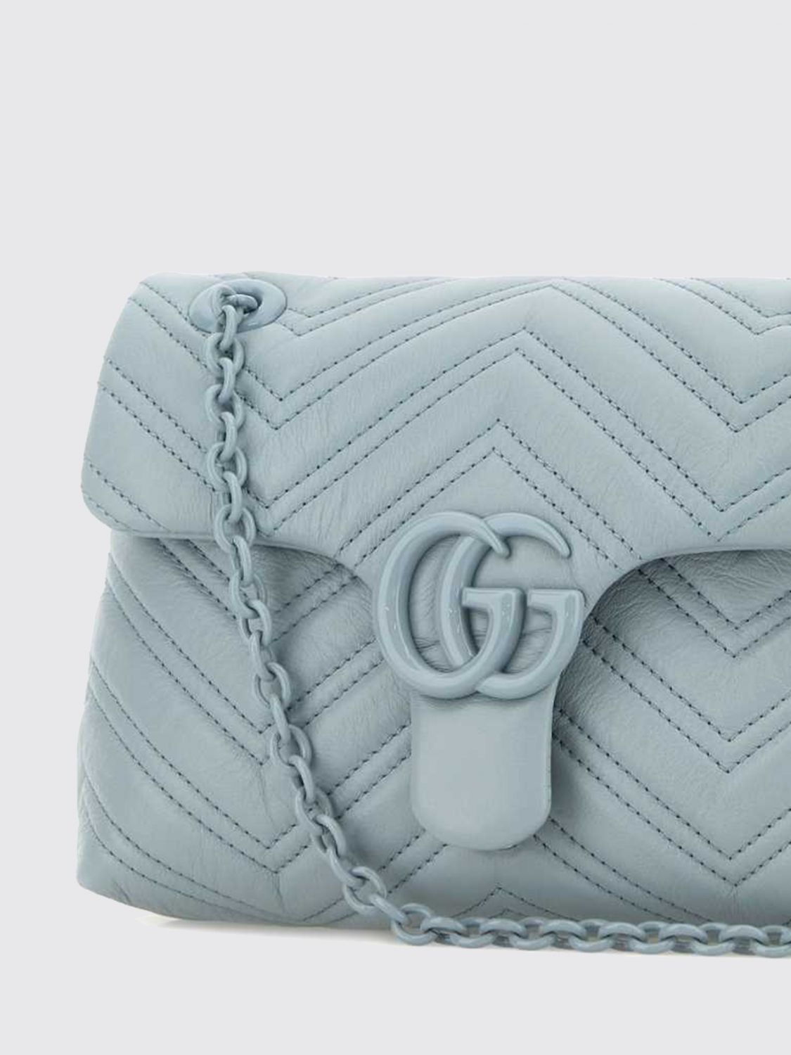 Gucci Mini Bag Woman Gnawed Blue
