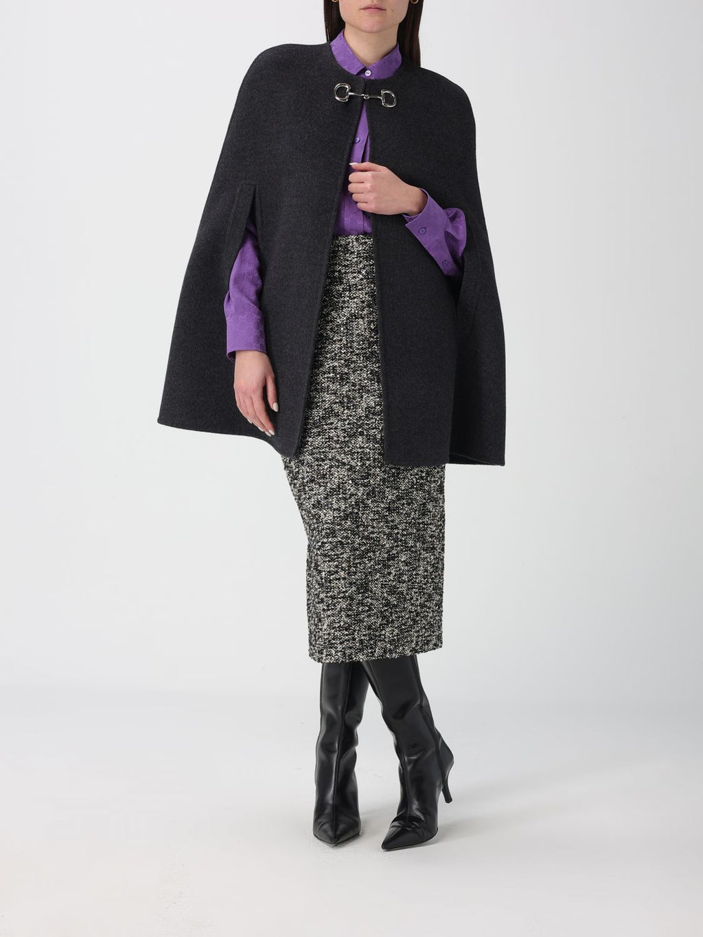 Gucci Skirt Woman Black