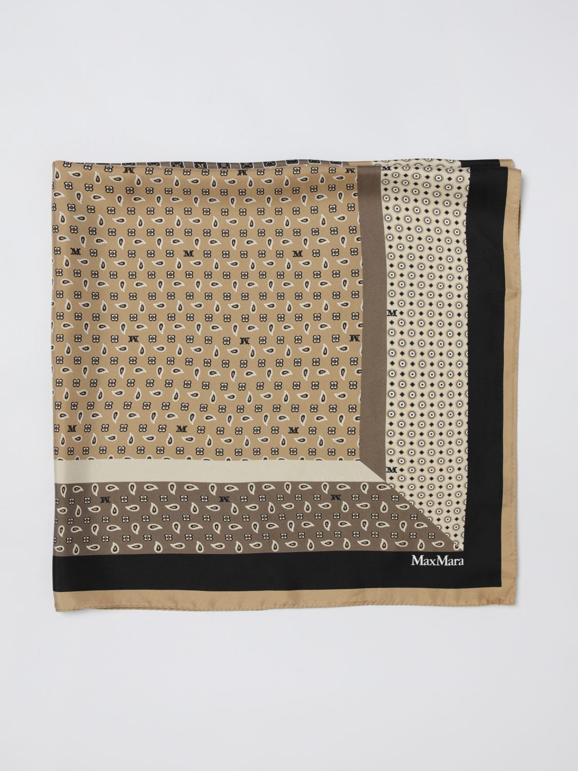 Max Mara Neck Scarf Woman Beige