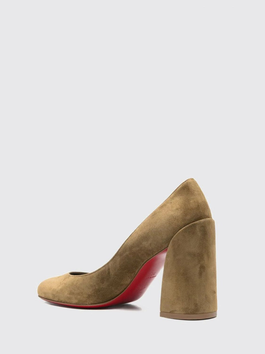 Christian Louboutin Women Miss Sab Suede Leather Pumps