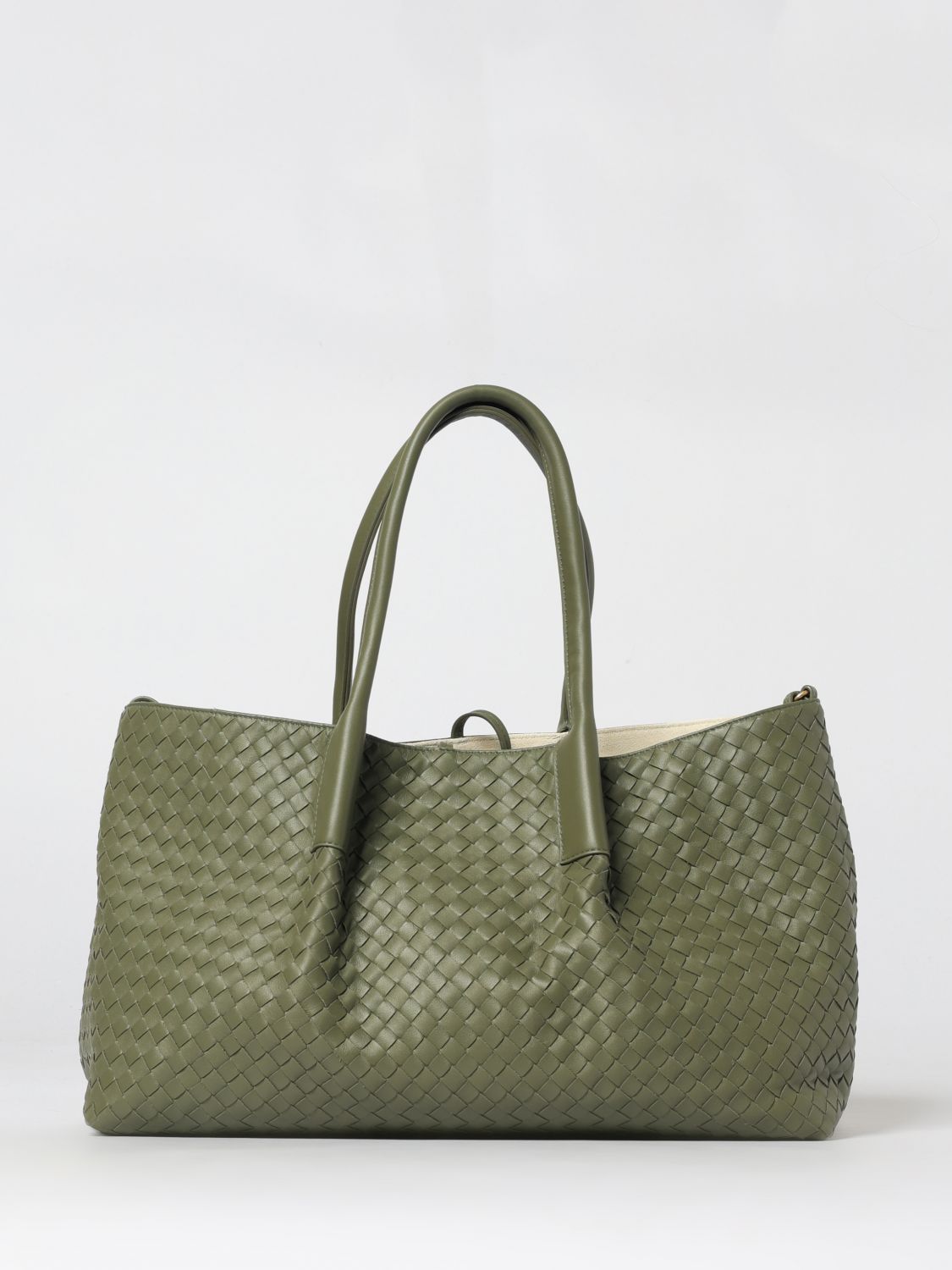 Bottega Veneta Tote Bag Woman Beige
