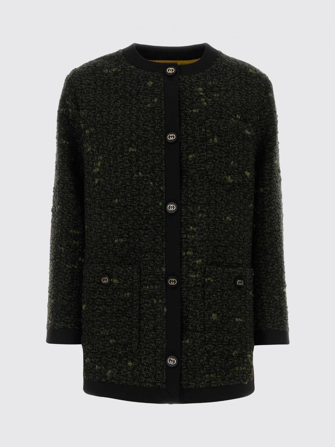 Gucci Sweater Woman Green
