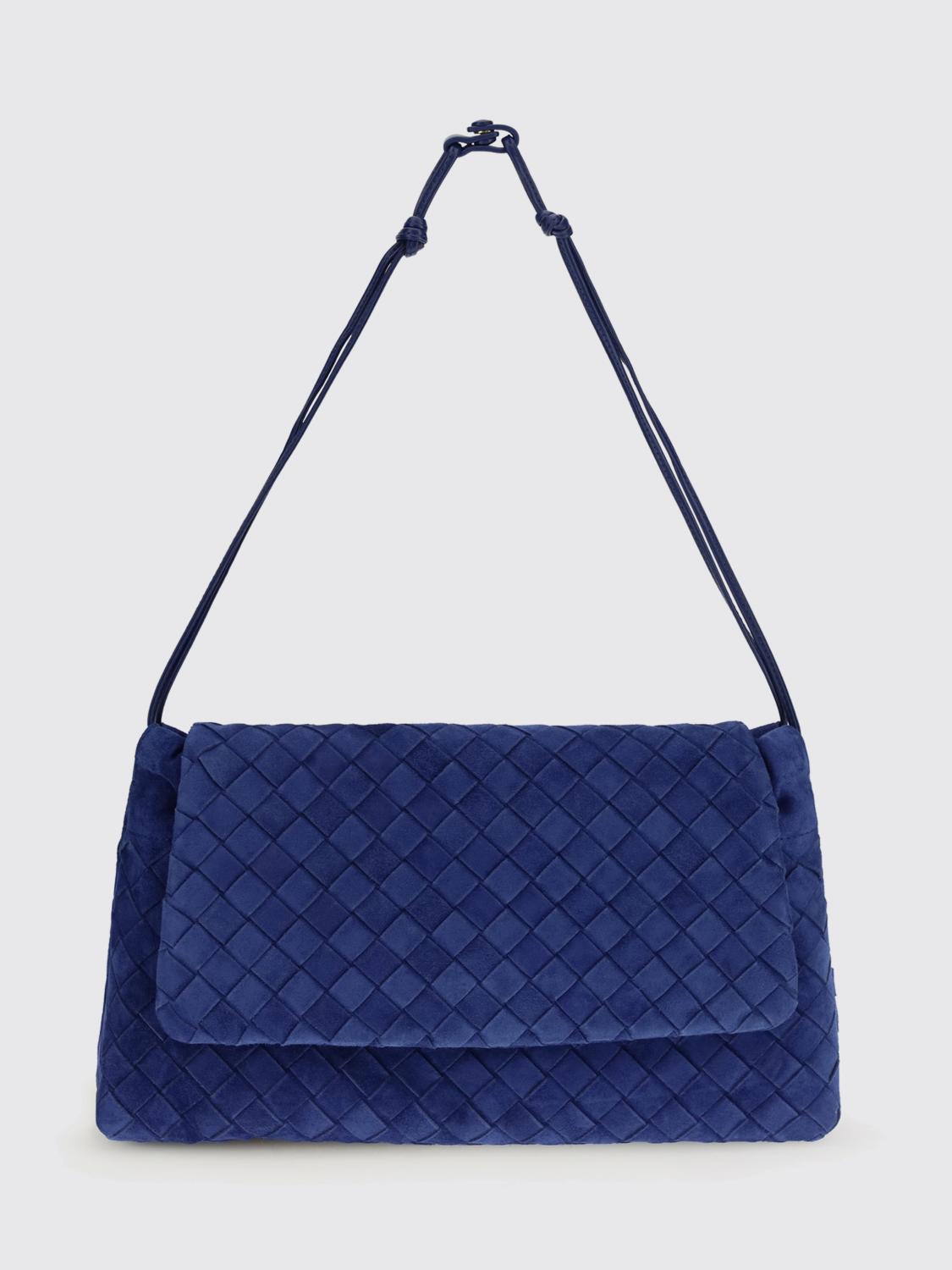 Bottega Veneta Shoulder Bag Woman Blue