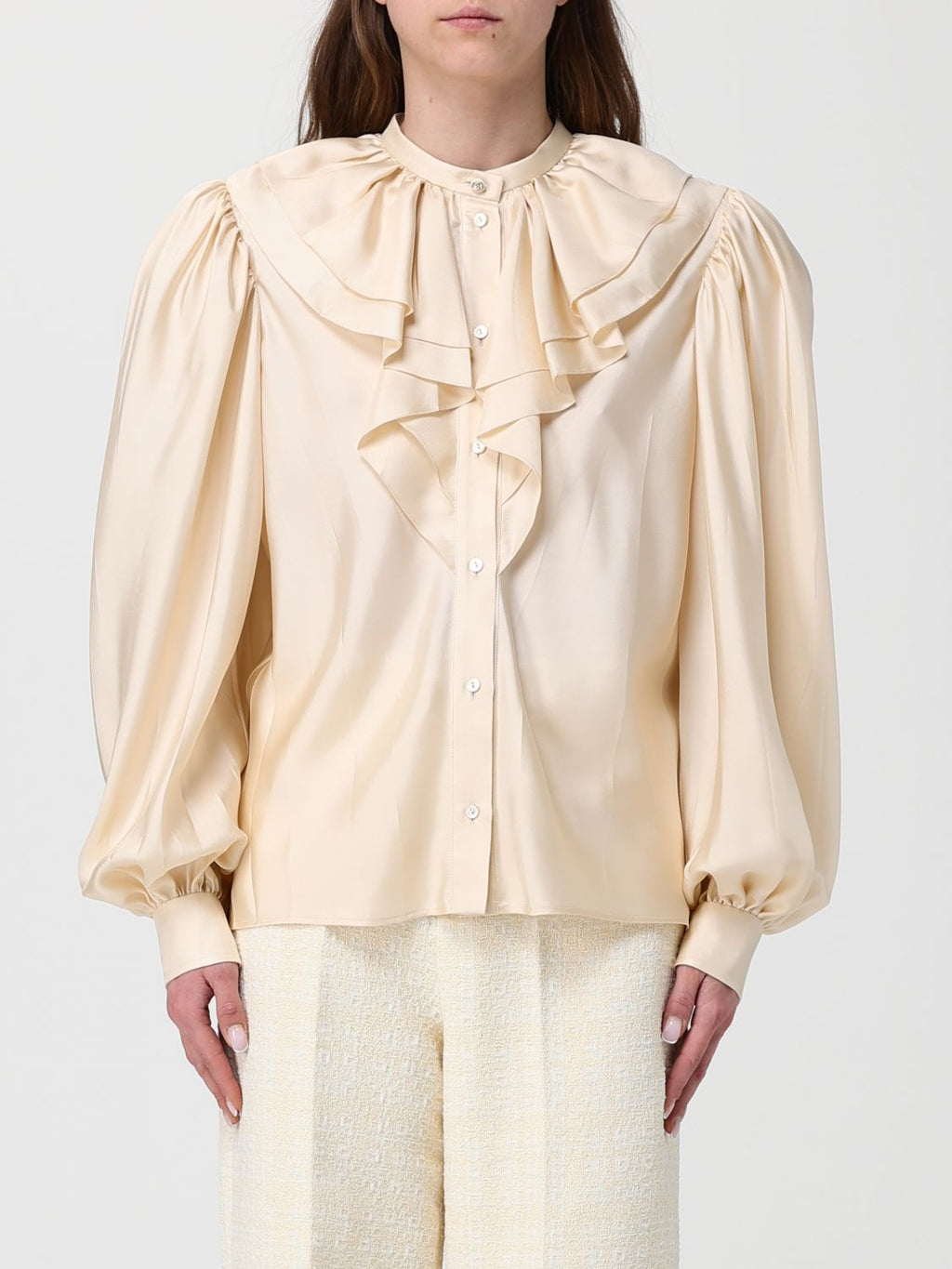 Gucci Shirt Woman Beige