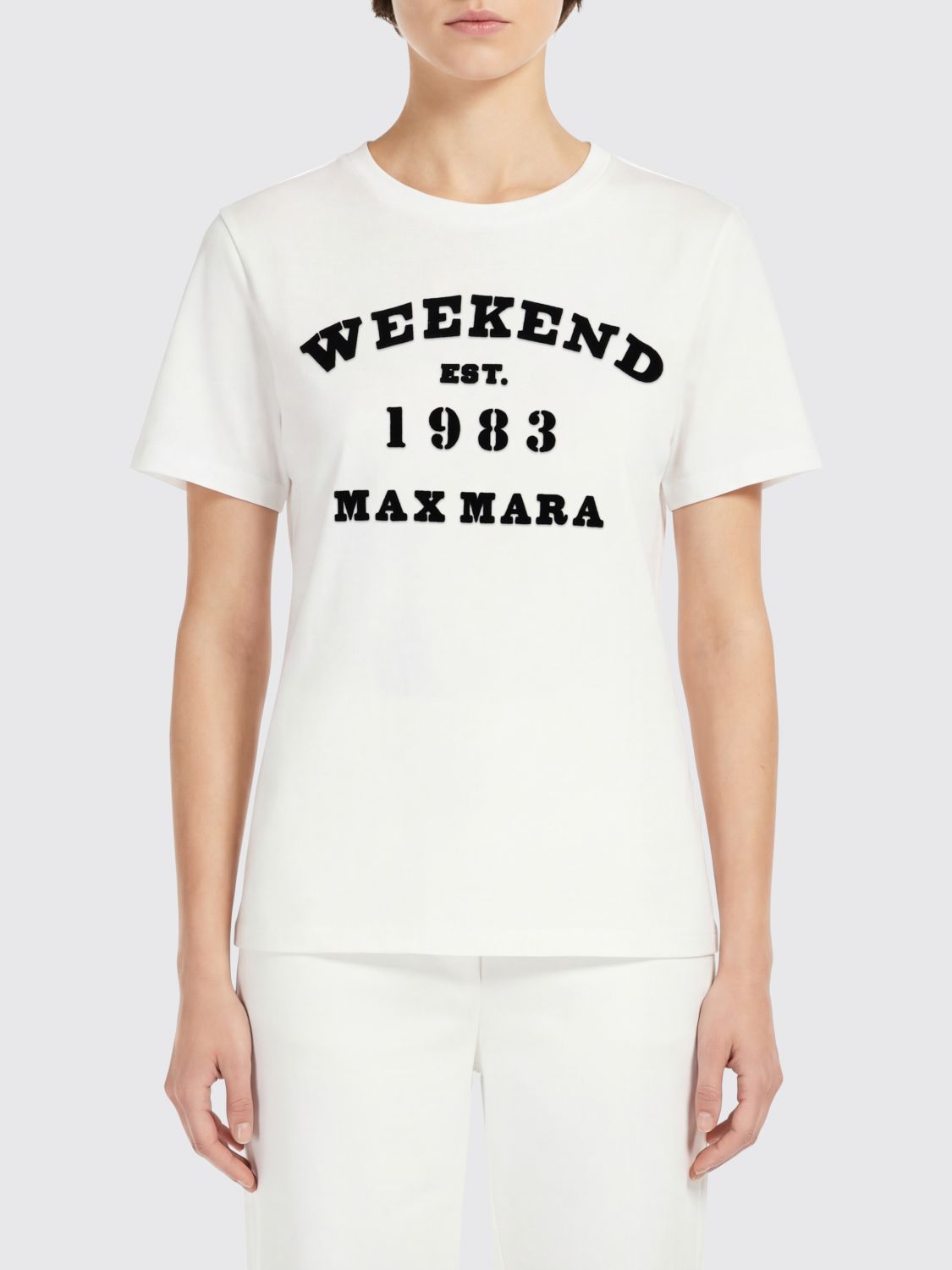 Weekend Max Mara T-Shirt Woman White