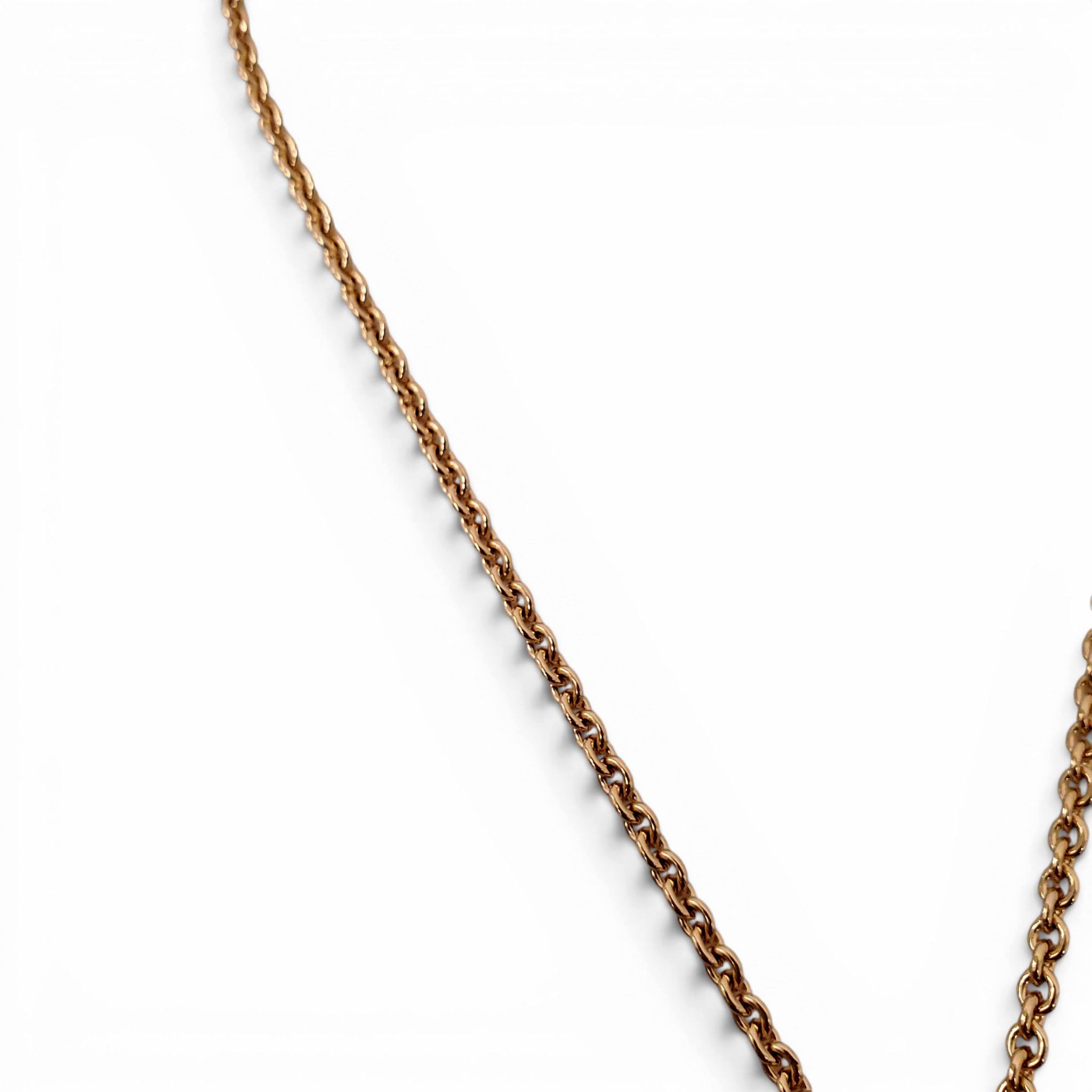 HERMÈS MEDAILLE FUNNY ICE CREAM PM PALLADIUM PENDANT
