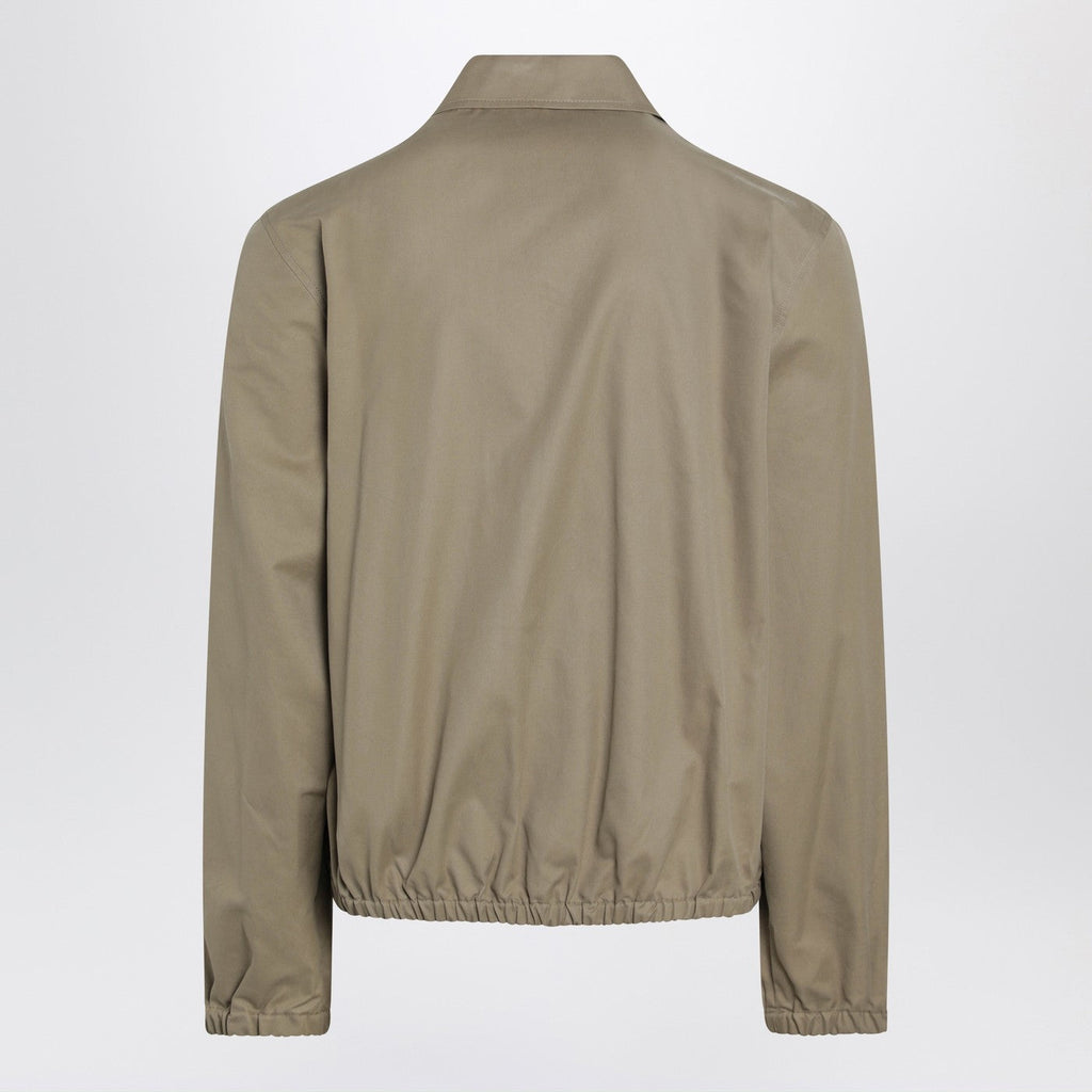 Ami Paris Beige Ami De Coeur Zip-Up Jacket Men