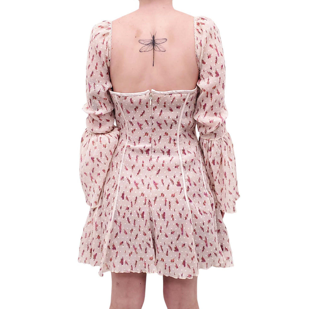 HOUSE OF CB FLORAL DRESS - SIZE L