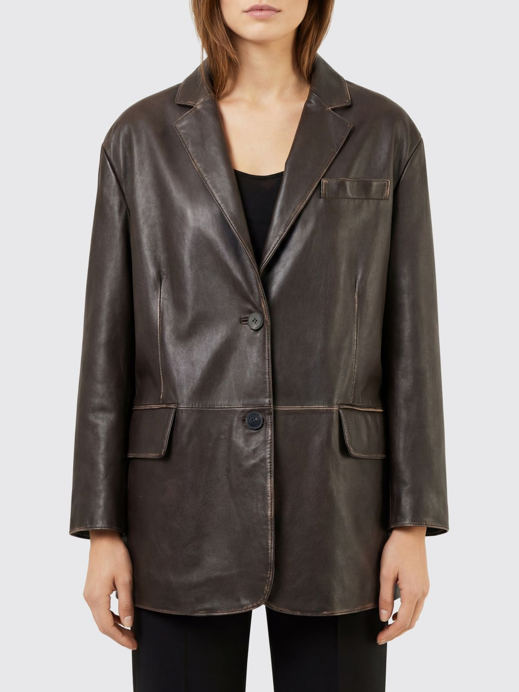Weekend Max Mara Jacket Woman Brown