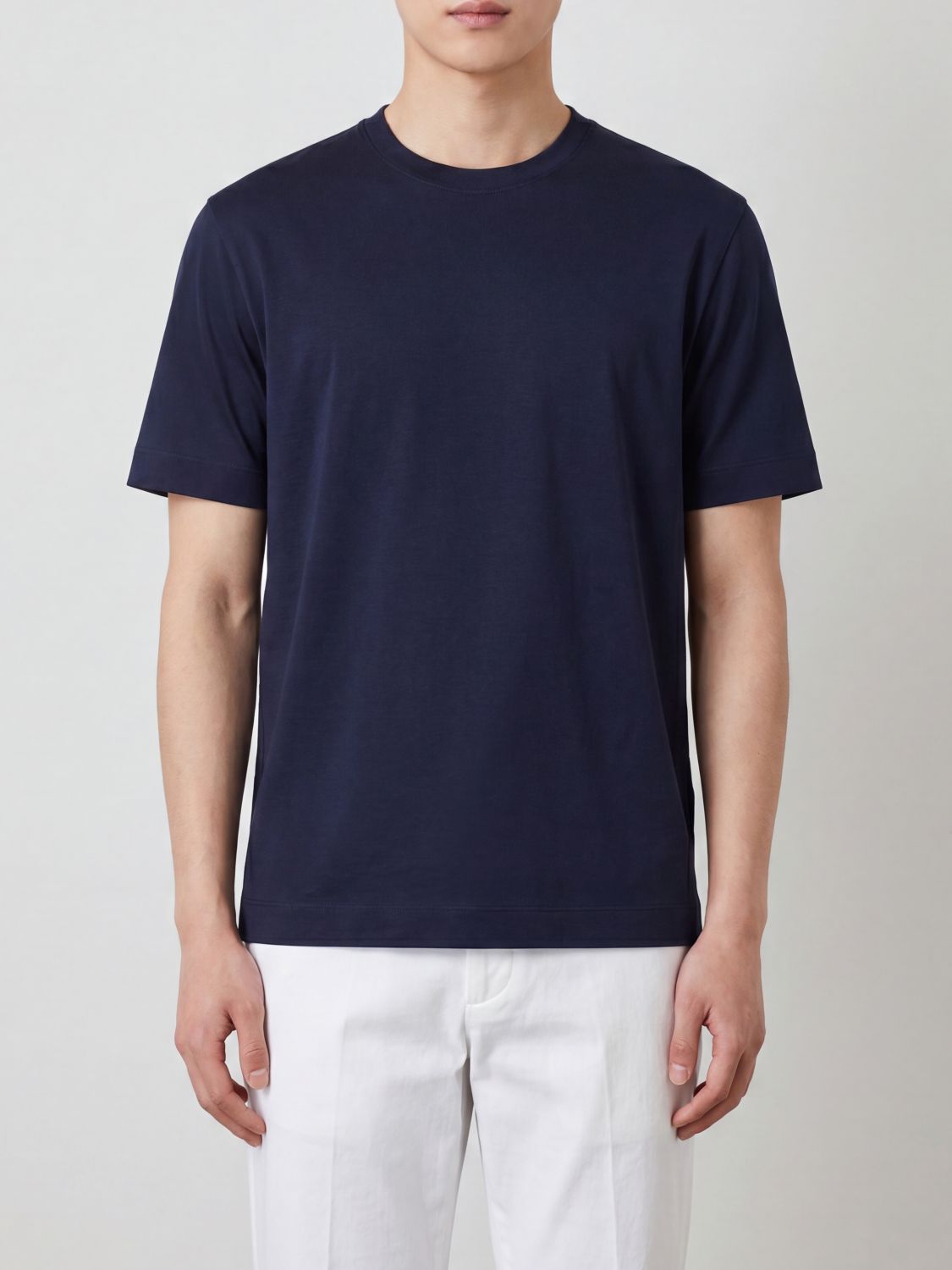 Zegna T-Shirt Men Navy