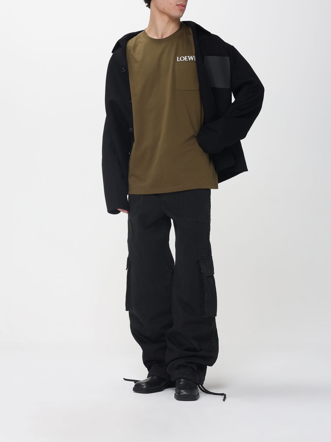 Loewe Pants Men Black