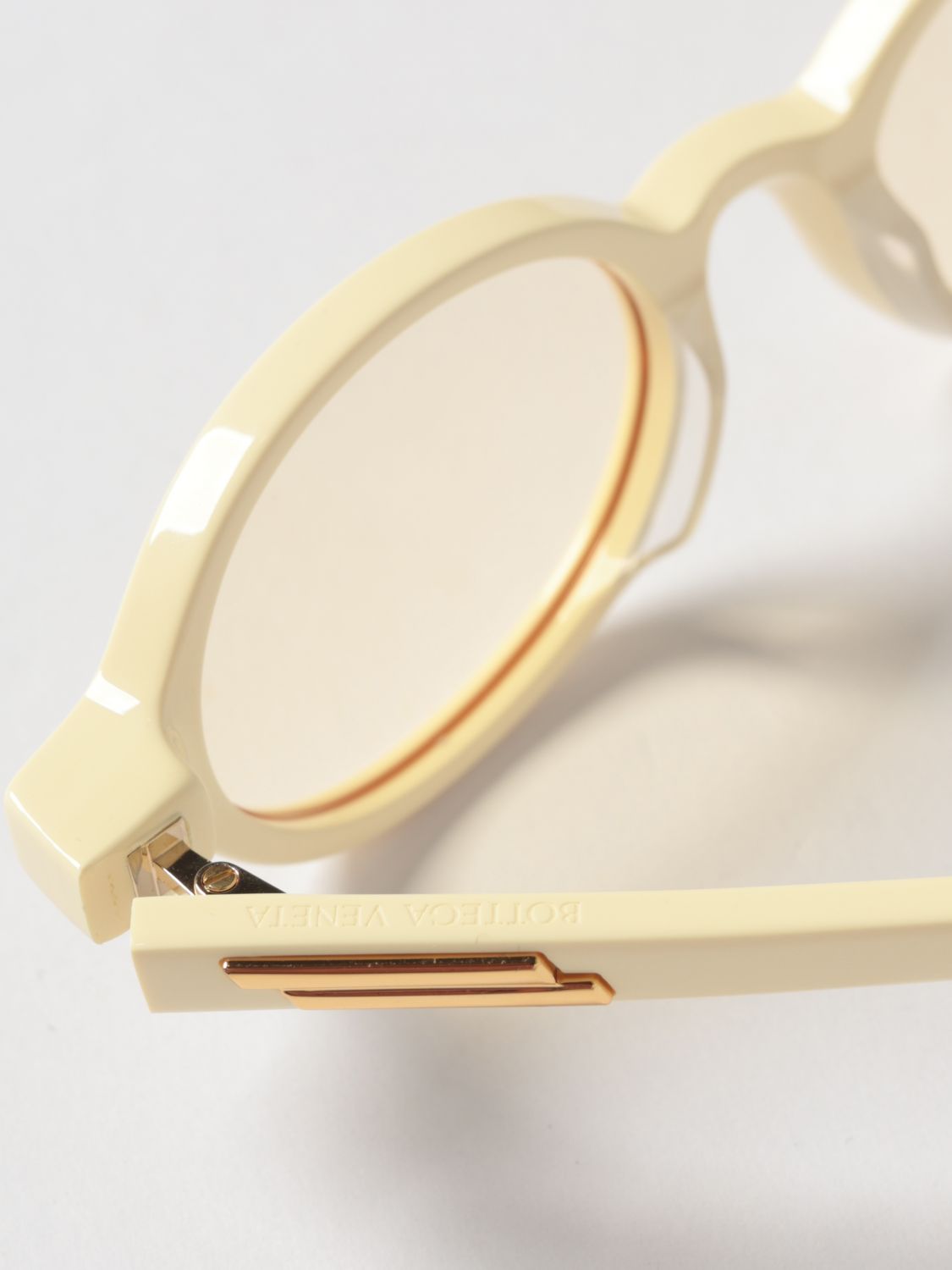 Bottega Veneta Sunglasses Woman Beige