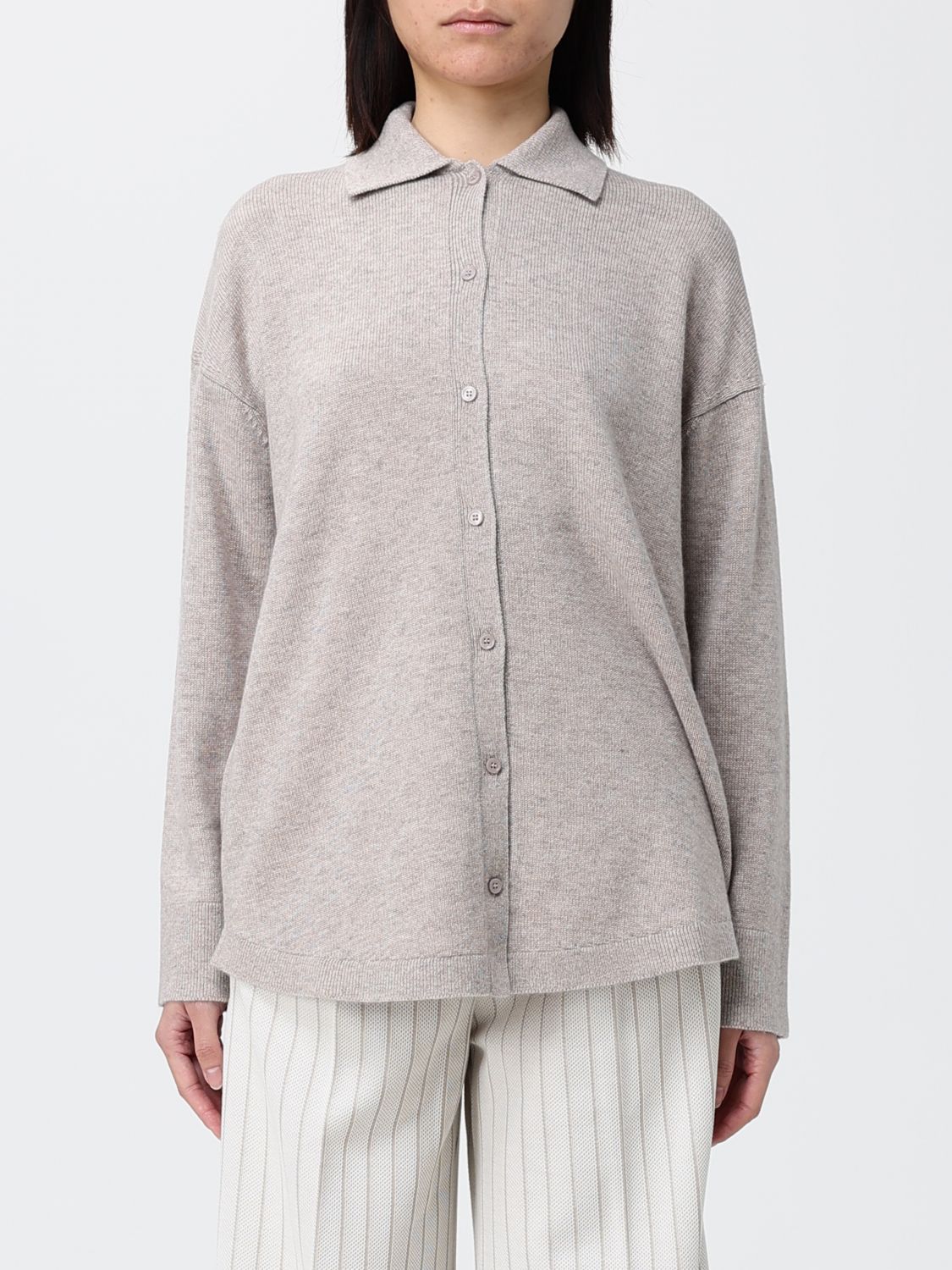 Max Mara Polo Shirt Woman Beige