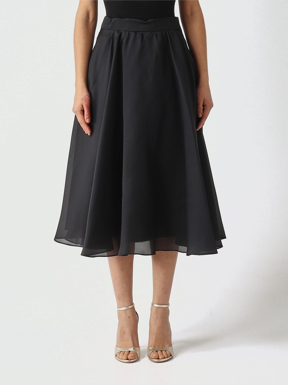 Max Mara Studio Skirt Woman Black