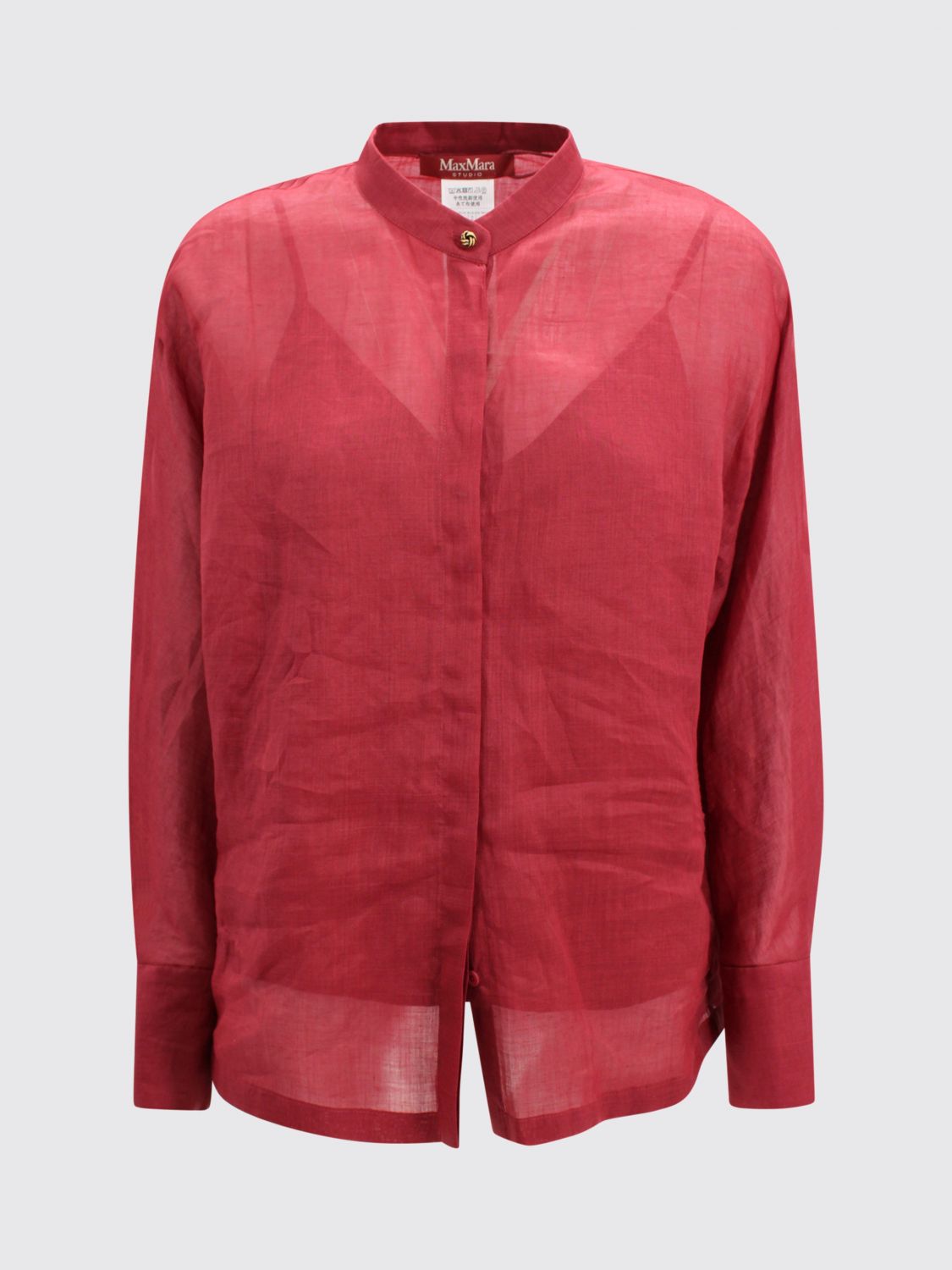 Max Mara Studio Shirt Woman Brown