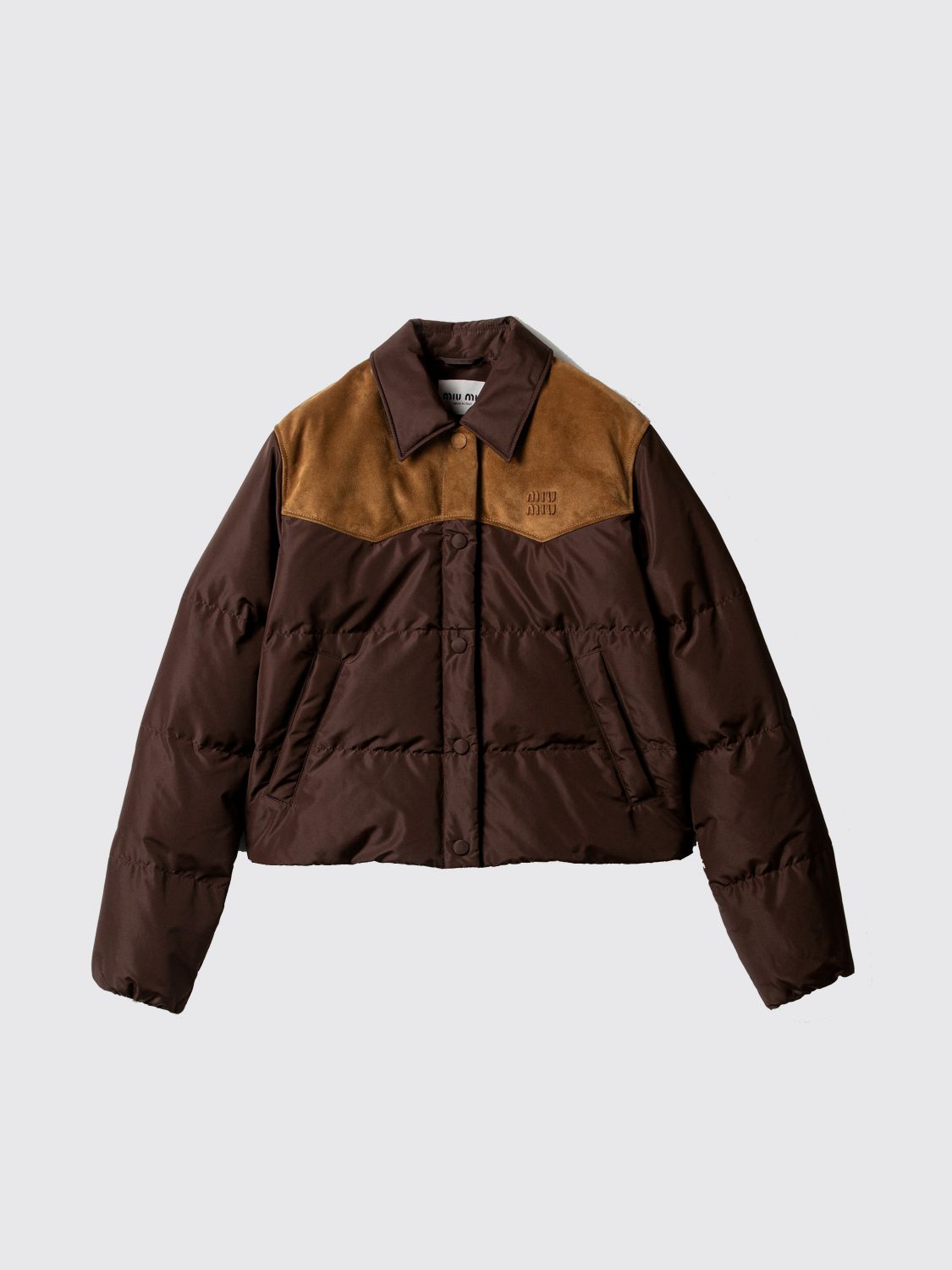 Miu Miu Jacket Woman Coffee