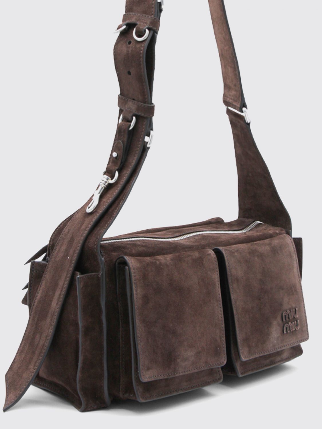 Miu Miu Crossbody Bag Woman Brown