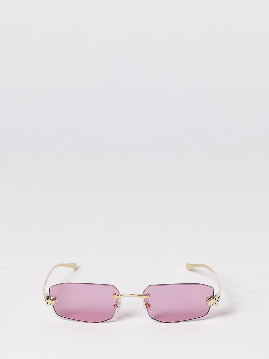 Cartier Sunglasses Men Gold