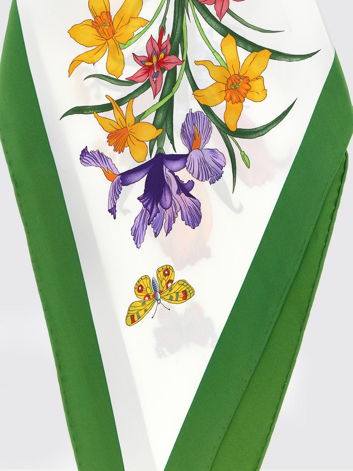 Gucci Neck Scarf Woman White