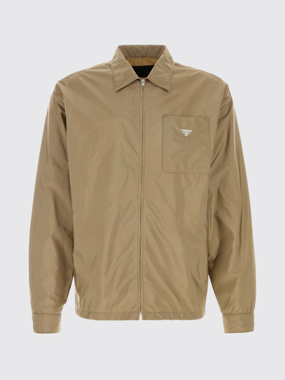 Prada Shirt Men Grey