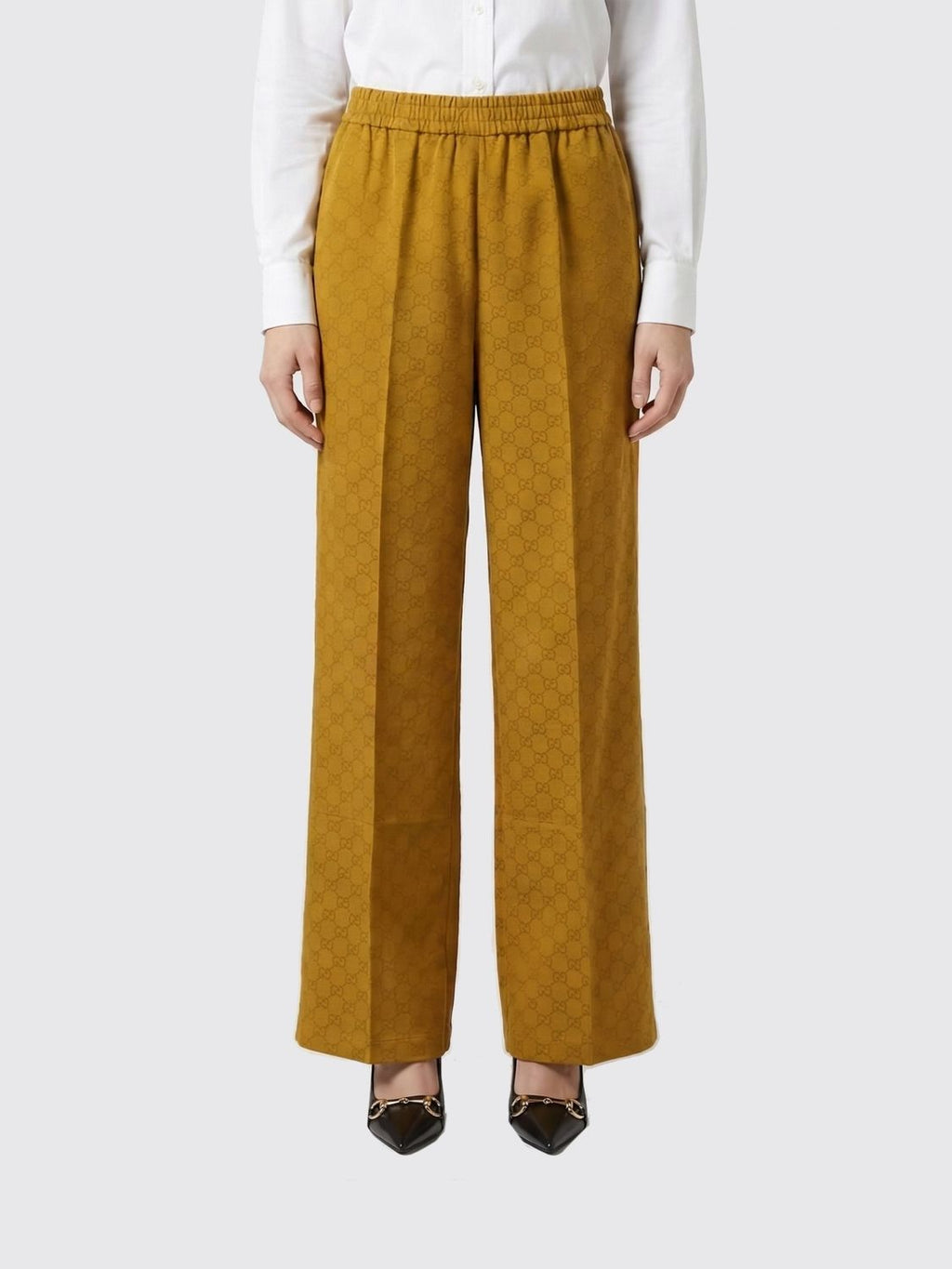 Gucci Pants Woman Beige