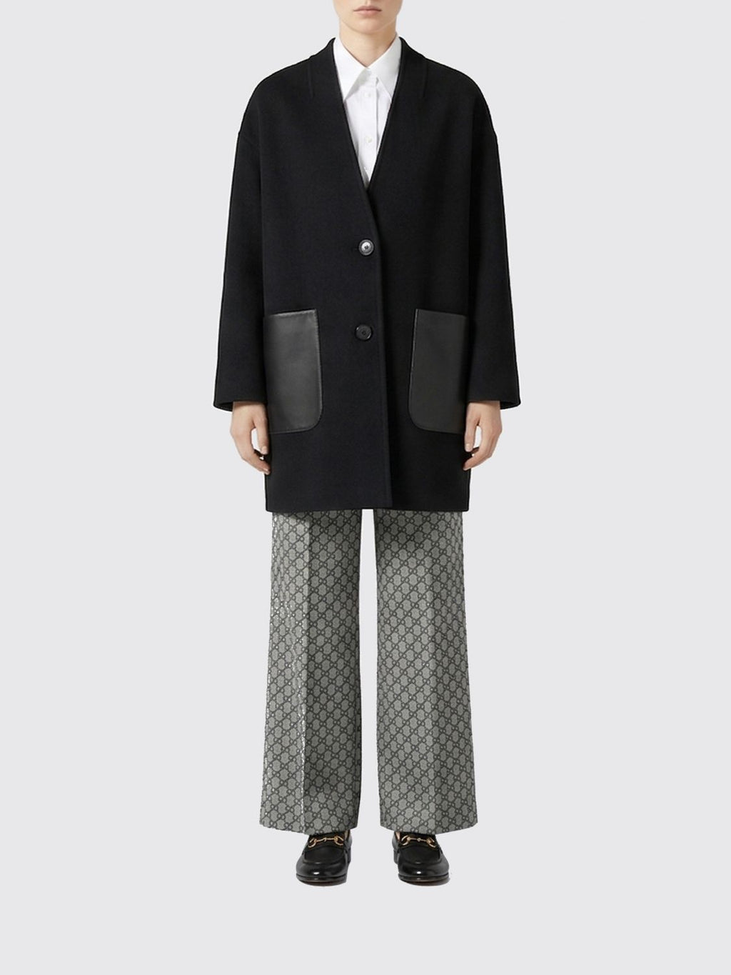 Gucci Coat Woman Black