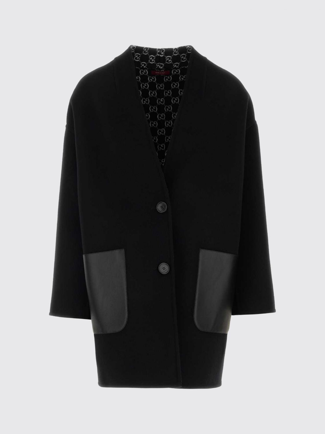 Gucci Coat Woman Black