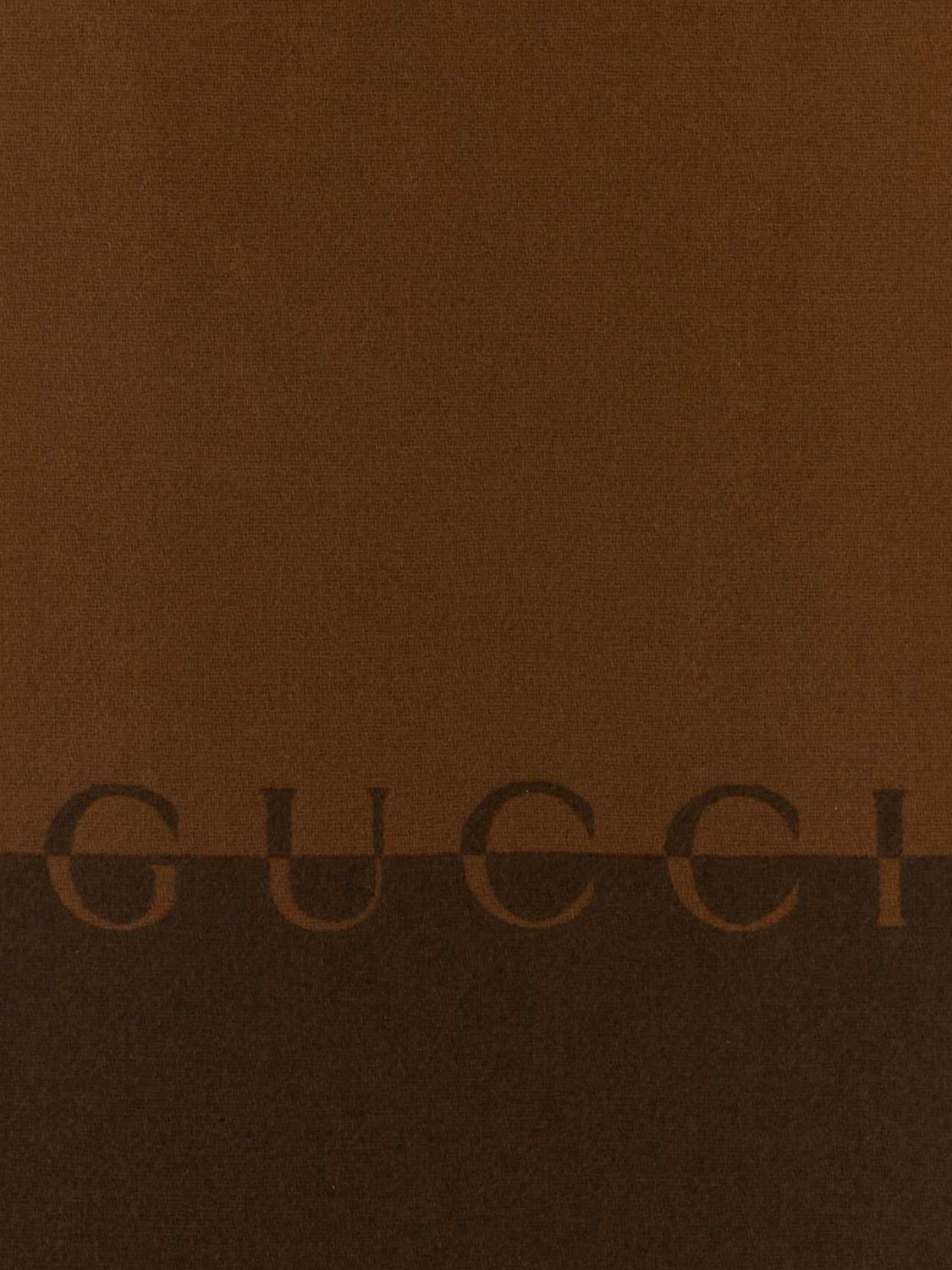 Gucci Scarf Woman Brown