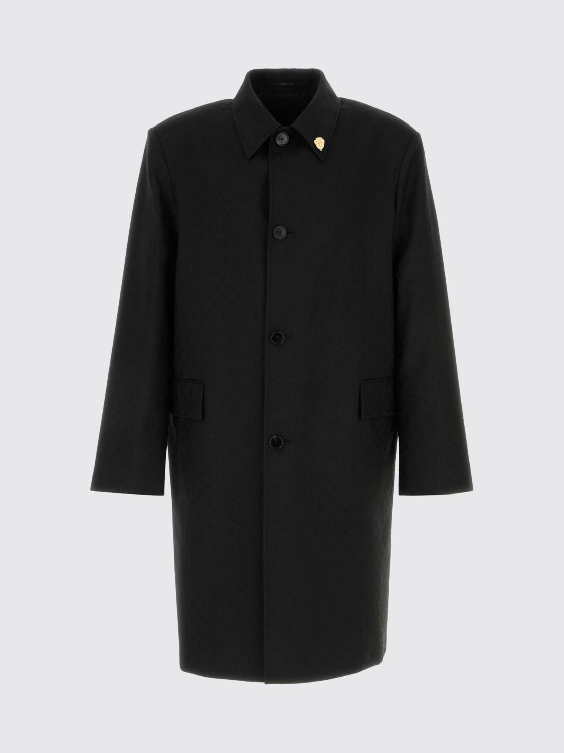 Gucci Coat Men Black