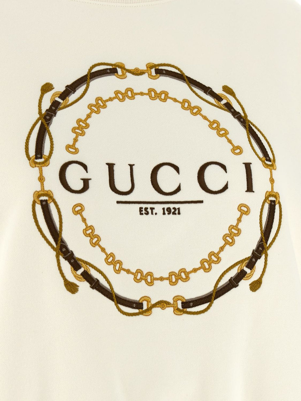Gucci Sweatshirt Woman Yellow Cream