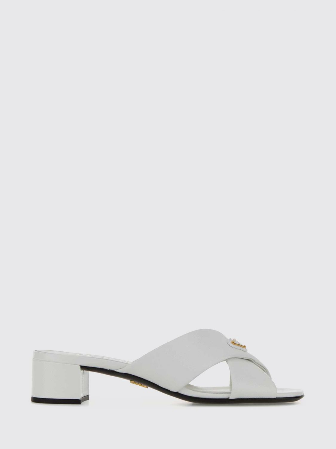 Prada Heeled Sandal Woman White
