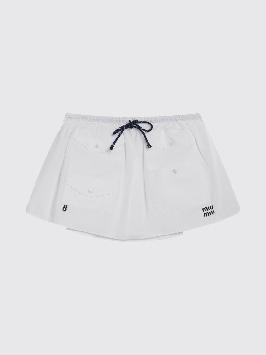 Miu Miu Skirt Woman White