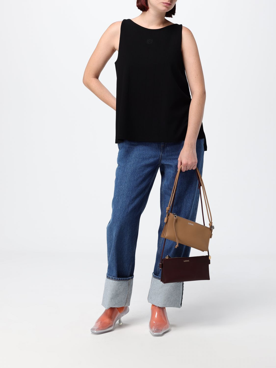 Loewe Mini Bag Woman Brown