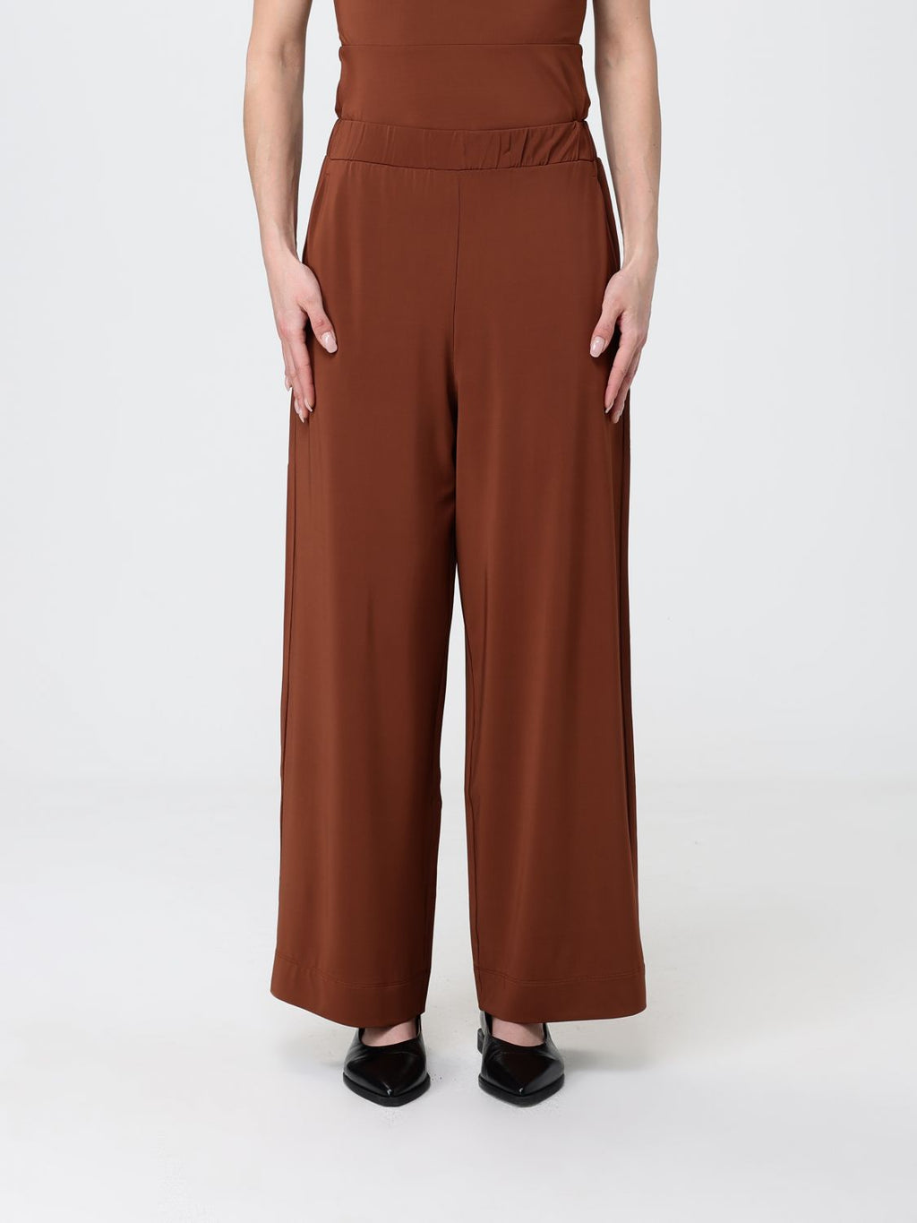 Max Mara Pants Woman Brown