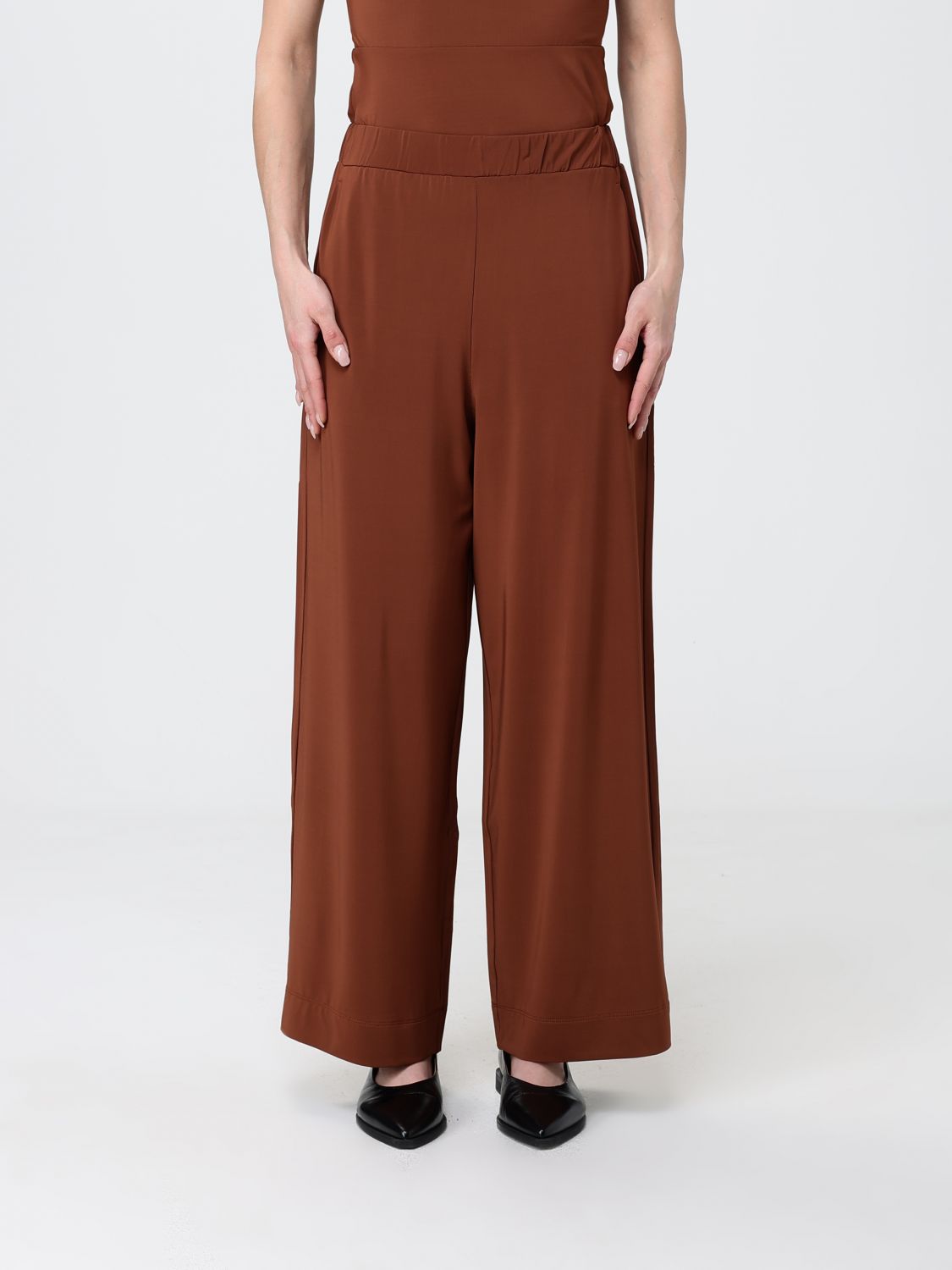 Max Mara Pants Woman Brown