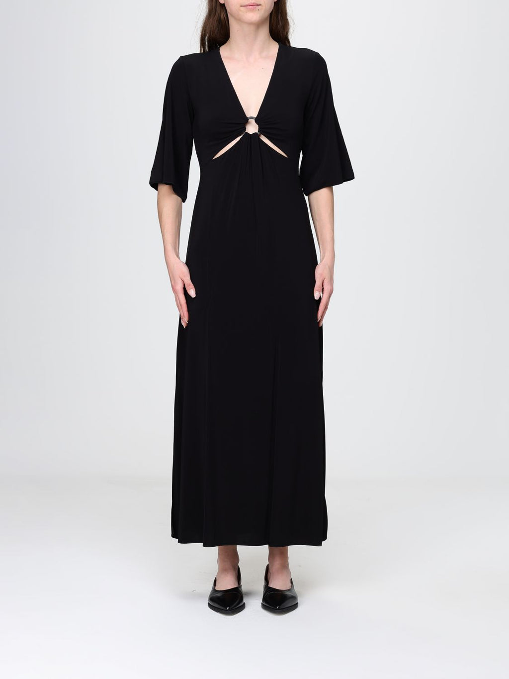 Max Mara Dress Woman Black