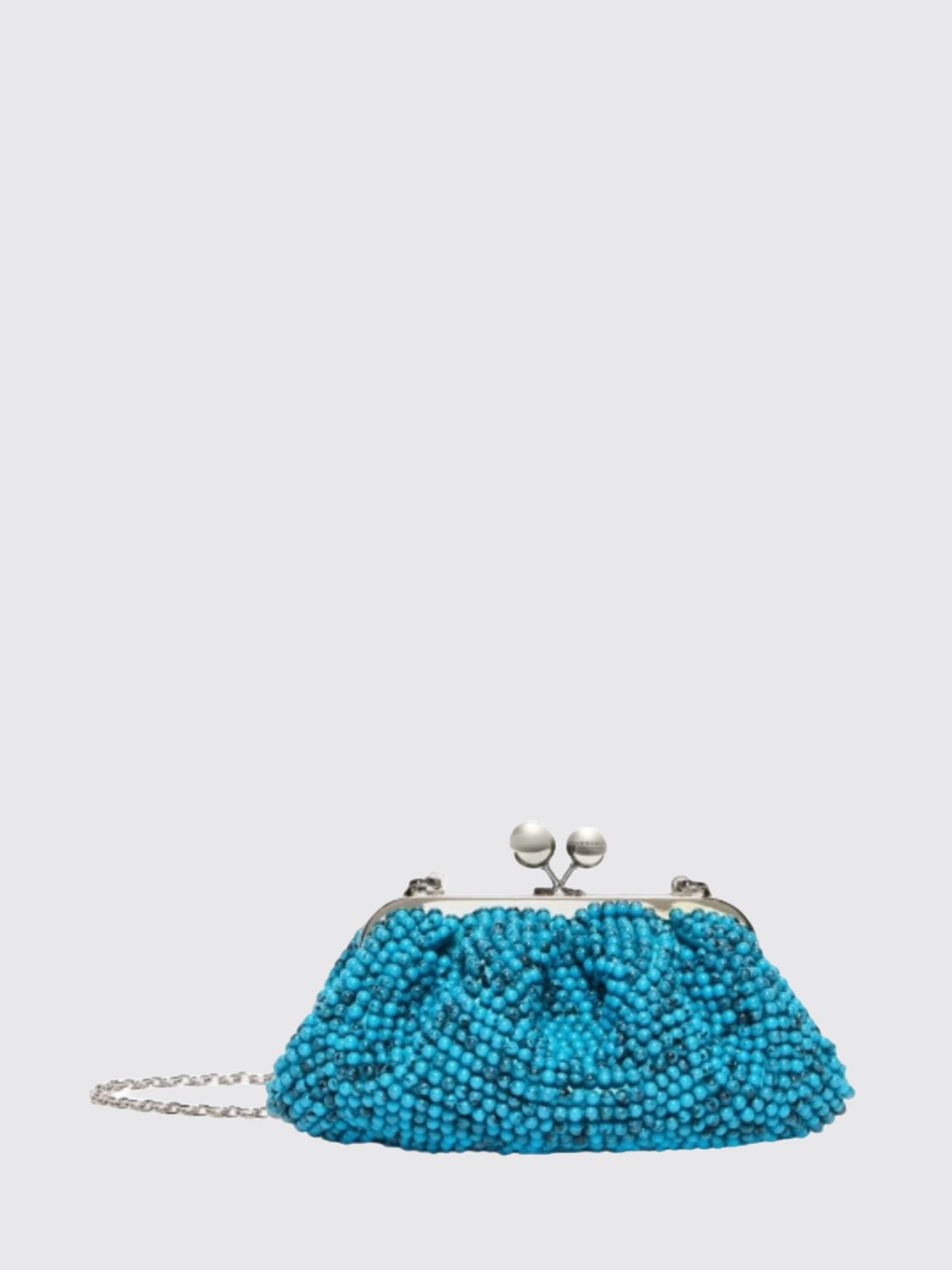 Weekend Max Mara Clutch Woman Turquoise